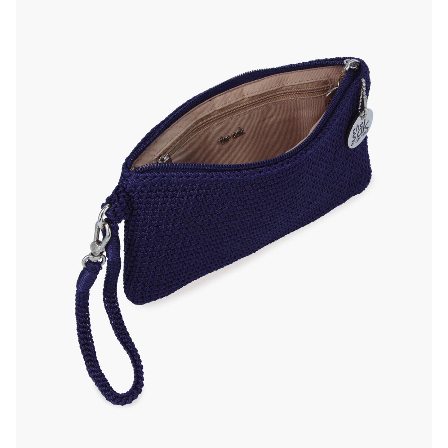 The Sak Vita Wristlet Crochet - |Denim|