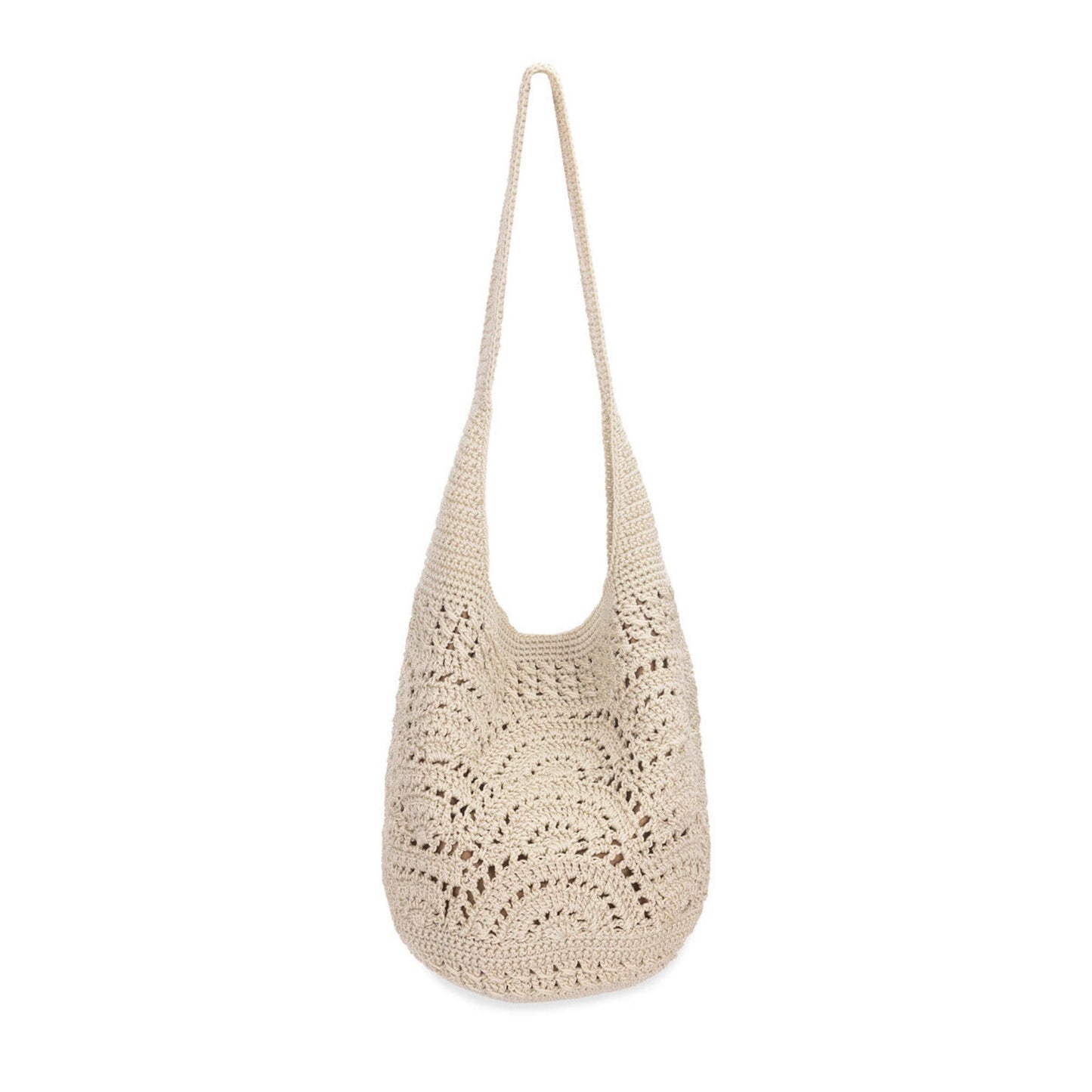 The Sak 120 Hobo Crochet - |Natural Fan|