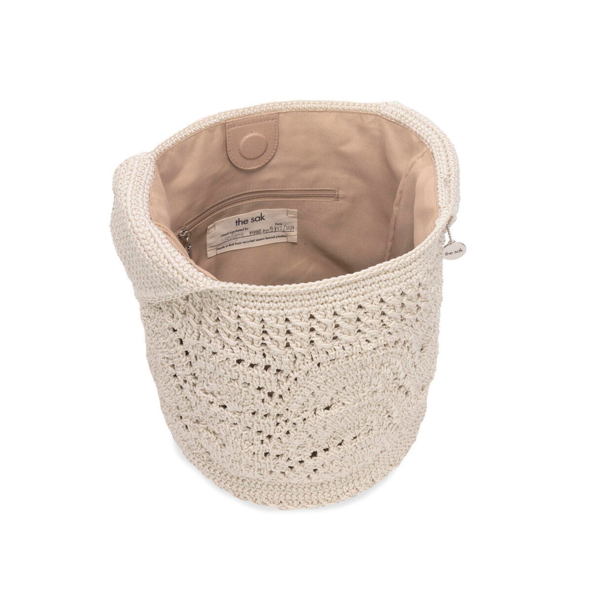 The Sak 120 Hobo Crochet - |Natural Fan|
