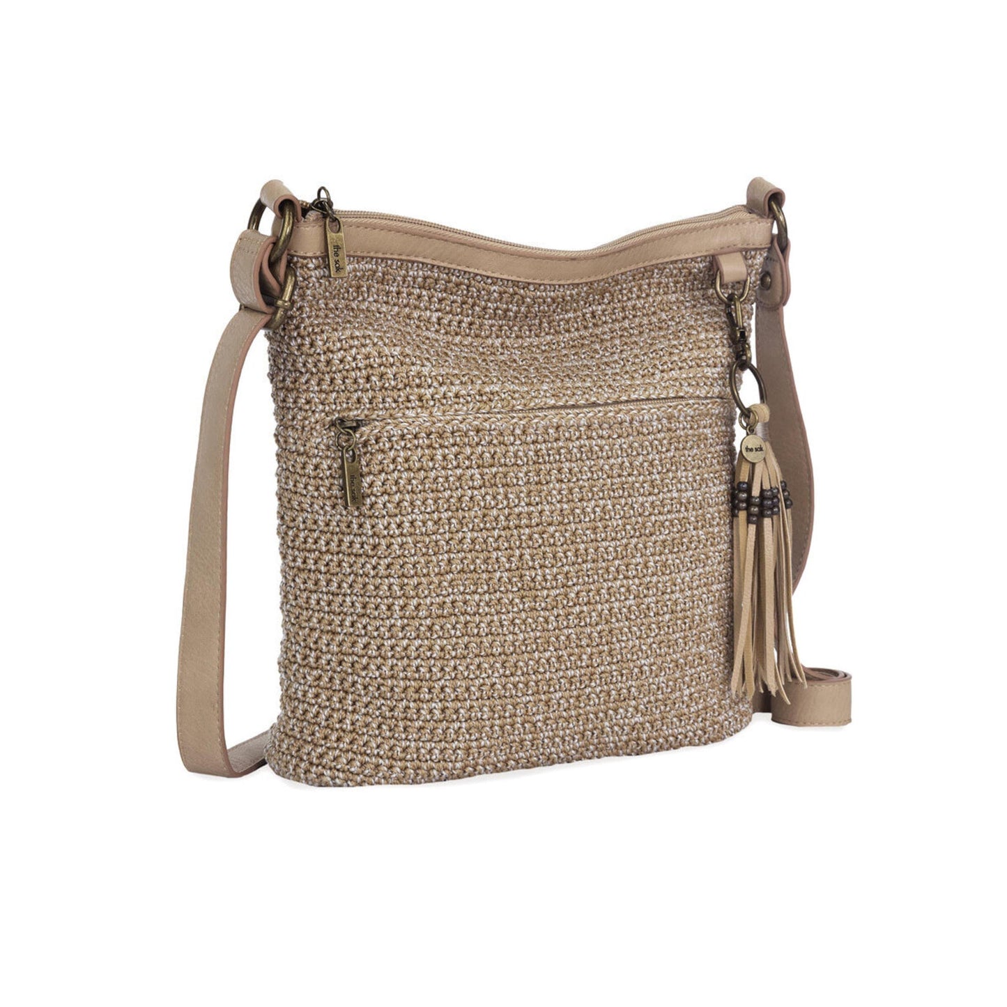 The Sak Lucia Crossbody Crochet - |Bamboo Static|