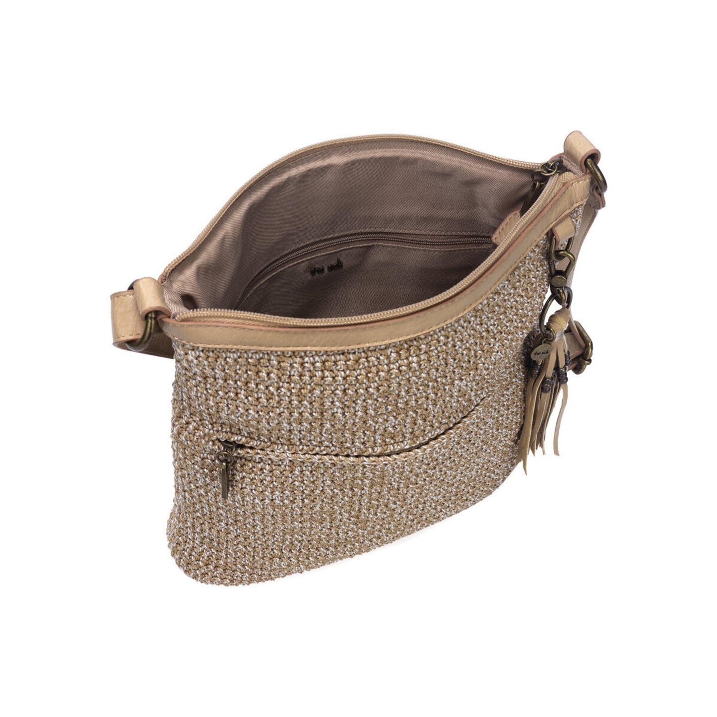 The Sak Lucia Crossbody Crochet - |Bamboo Static|
