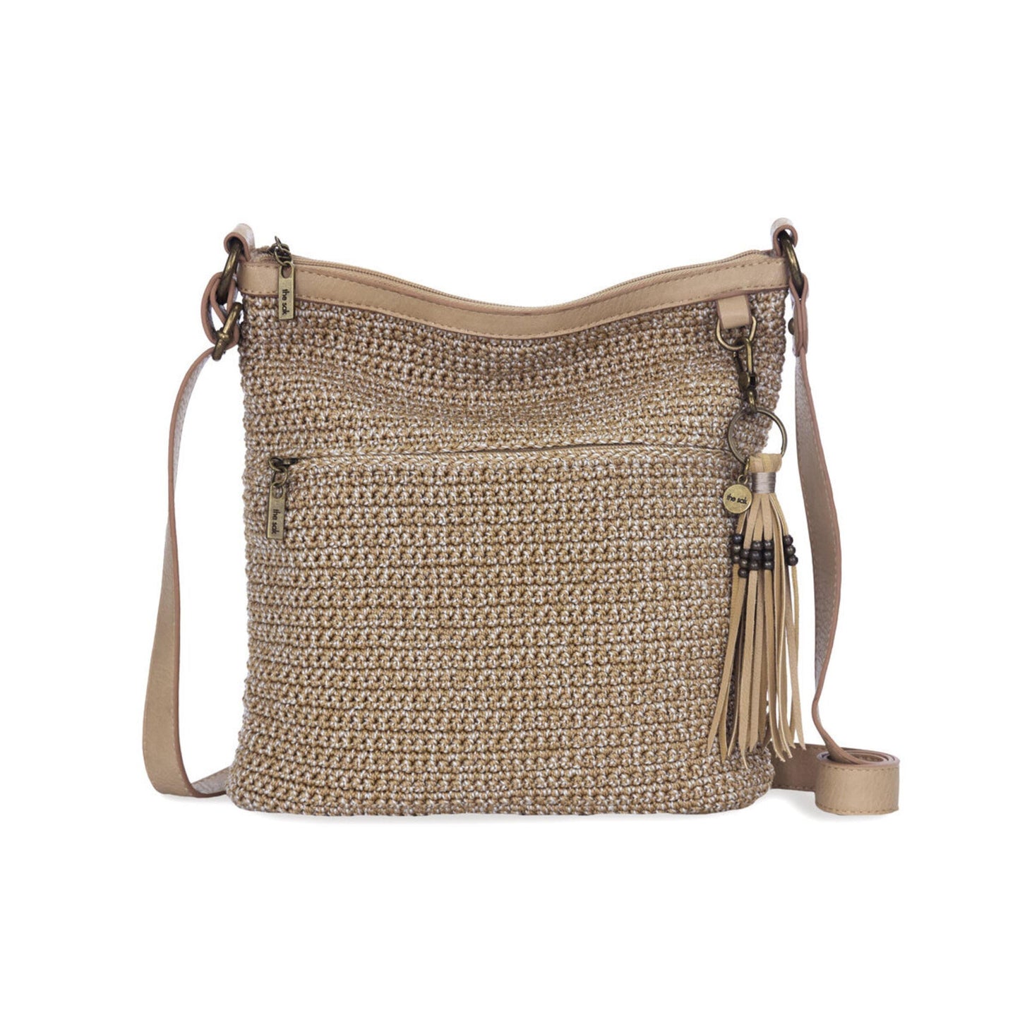 The Sak Lucia Crossbody Crochet - |Bamboo Static|