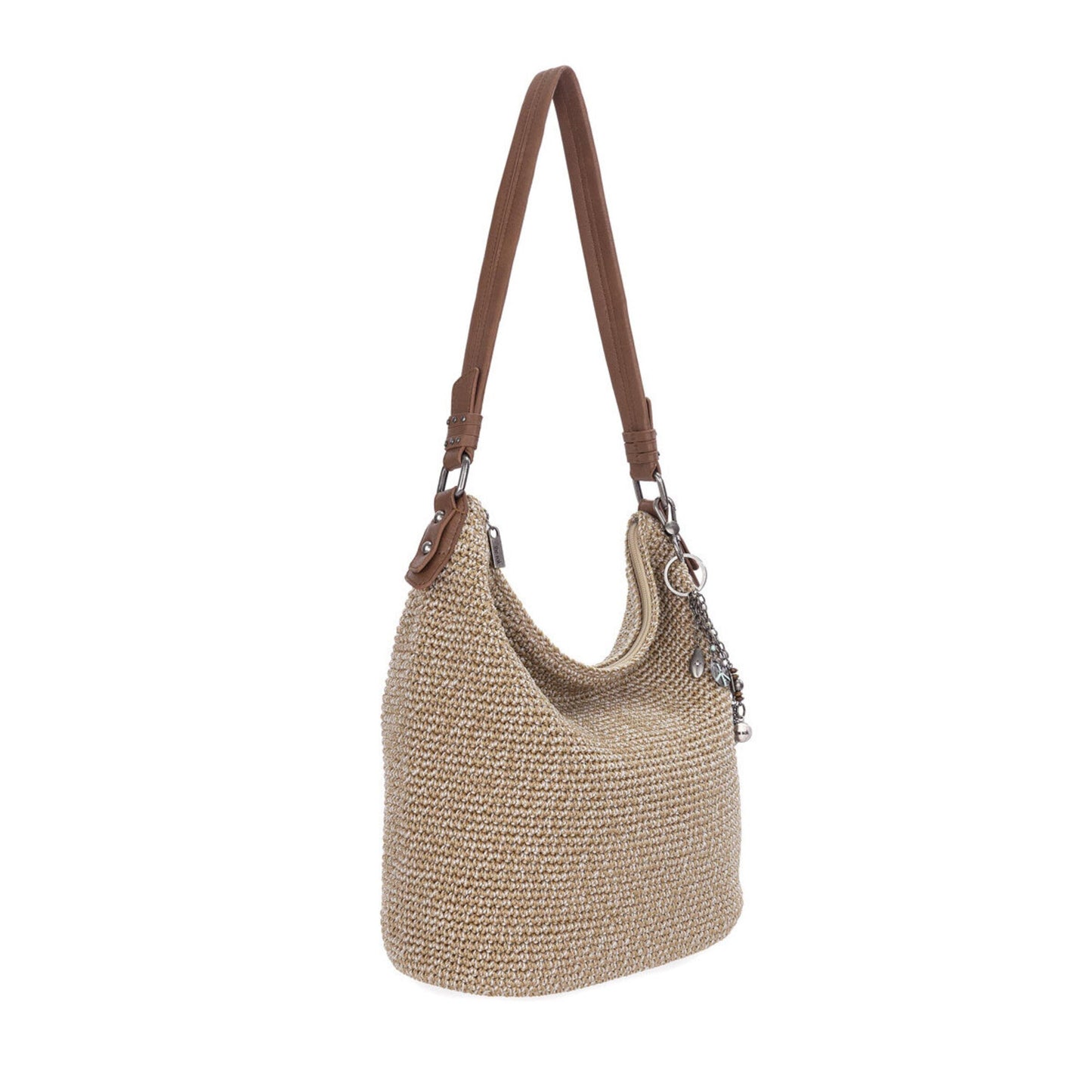 The Sak Sequoia Hobo Crochet - |Bamboo Static|