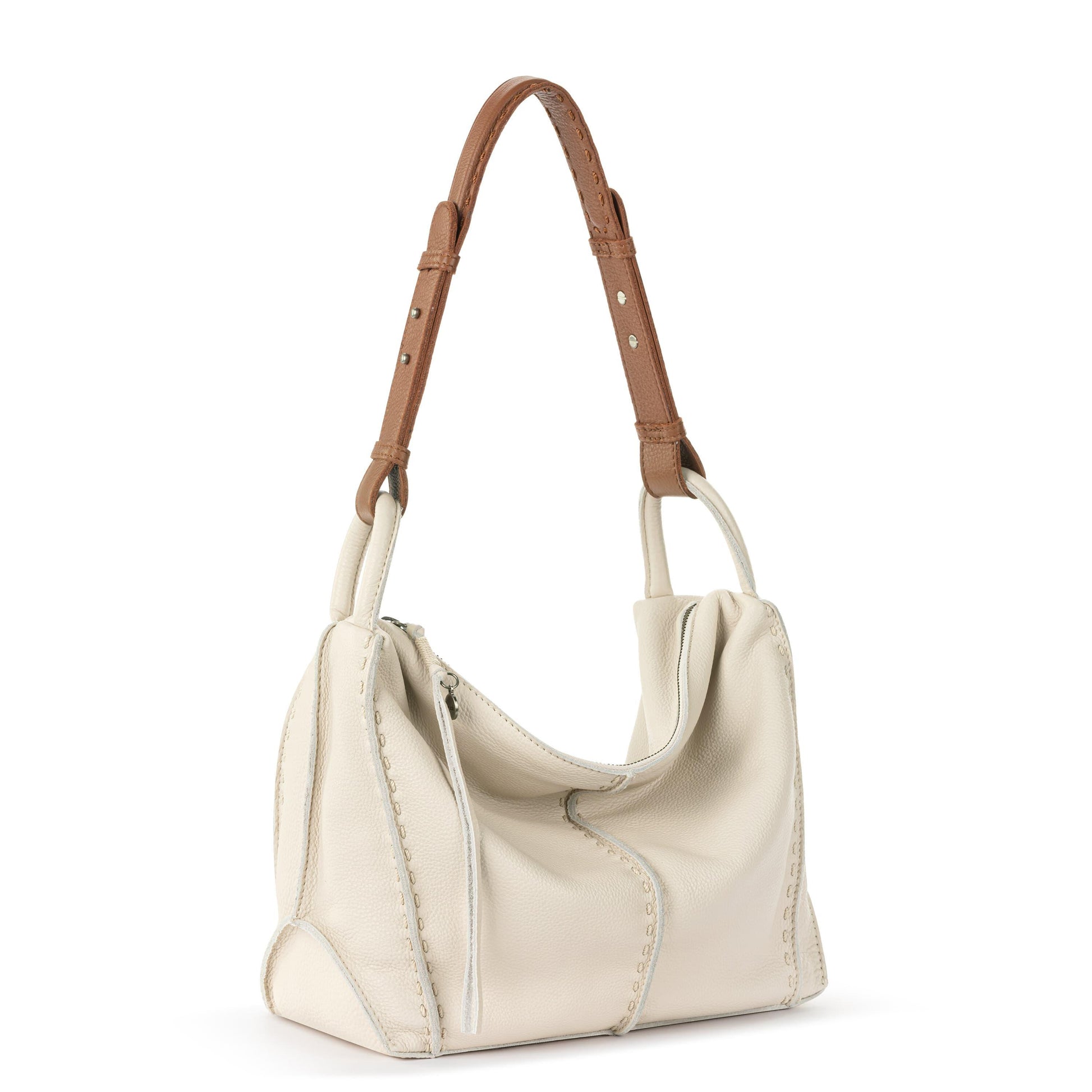 The Sak Los Feliz Slouchy Hobo Leather - |Stone|