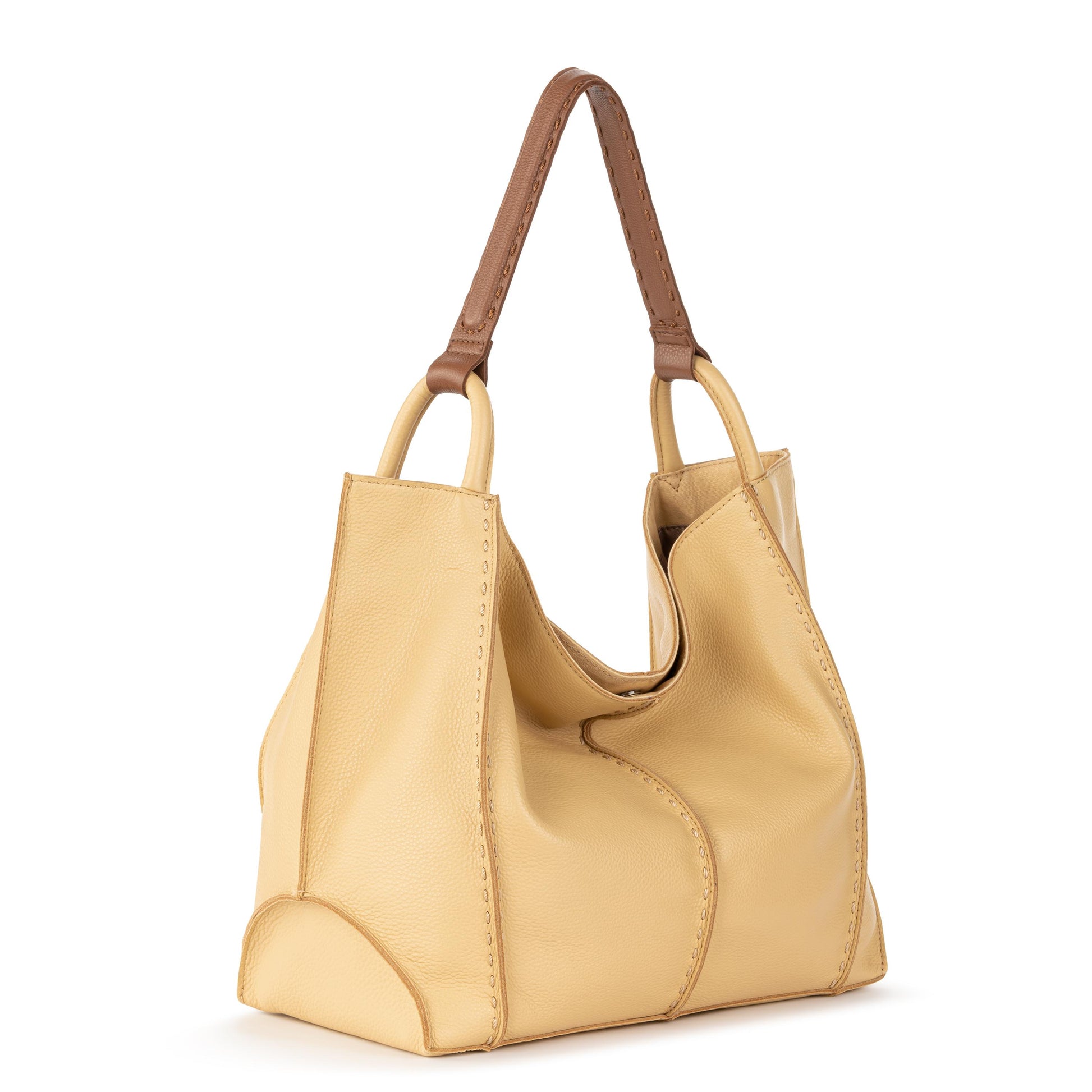 The Sak Los Feliz Slouchy Large Tote Leather - |Buttercup|