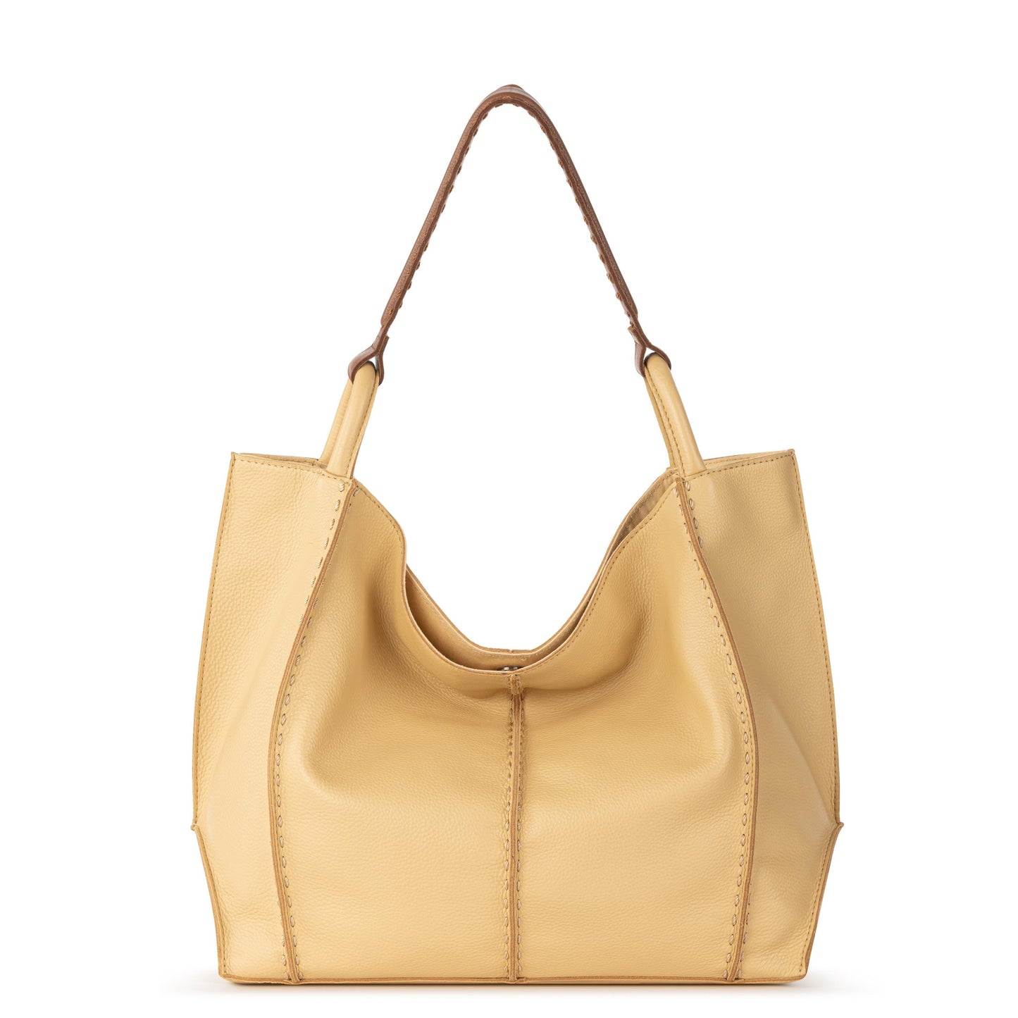 The Sak Los Feliz Slouchy Large Tote Leather - |Buttercup|