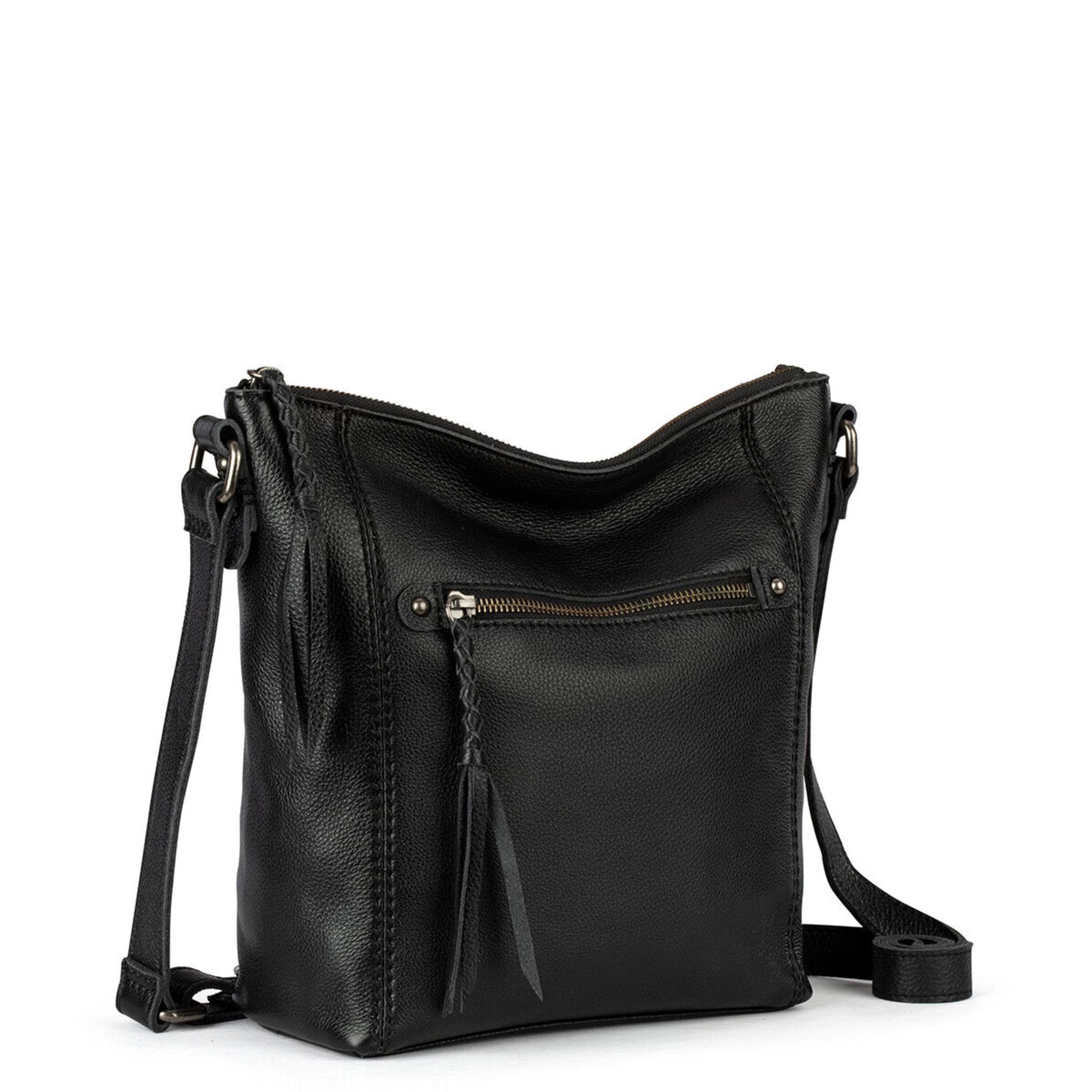 The Sak Ashland Crossbody Leather - |Black|