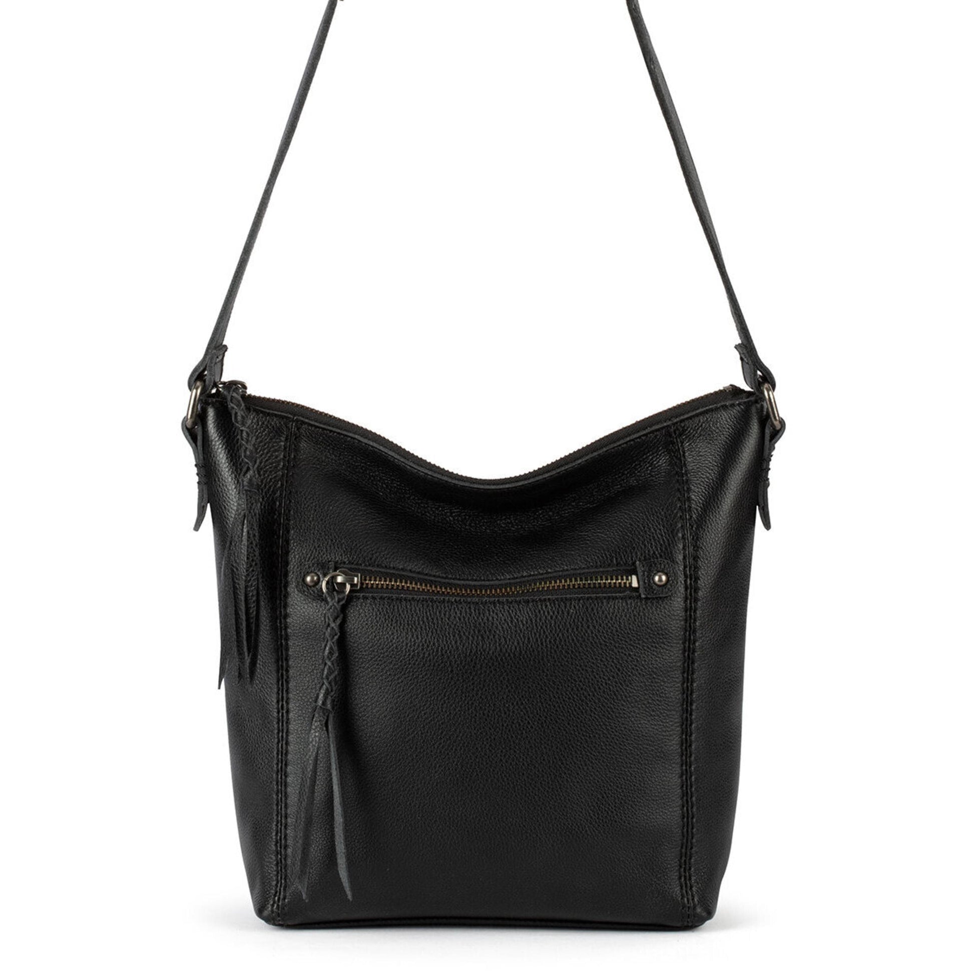 The Sak Ashland Crossbody Leather - |Black|