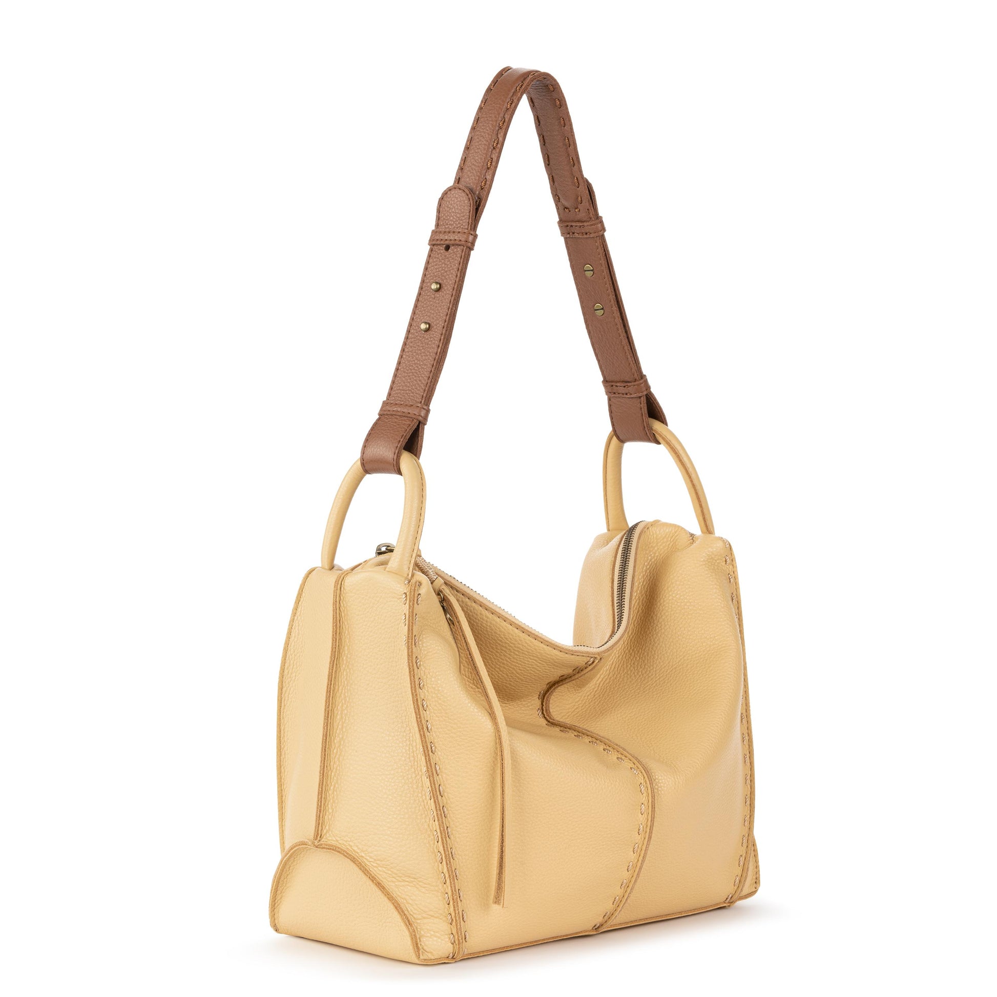 The Sak Los Feliz Slouchy Hobo Leather - |Buttercup|