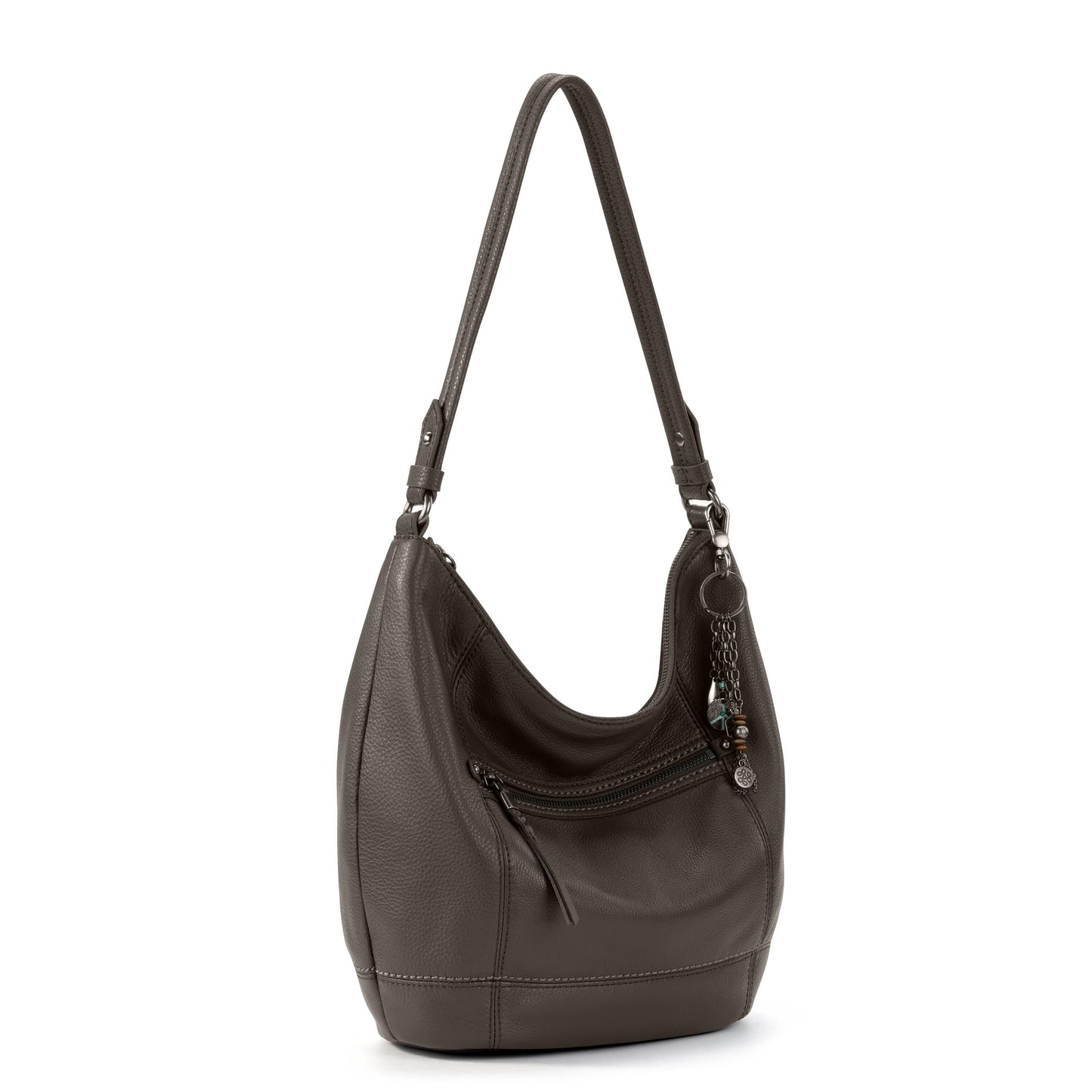 The Sak Sequoia Hobo Leather - |Slate|