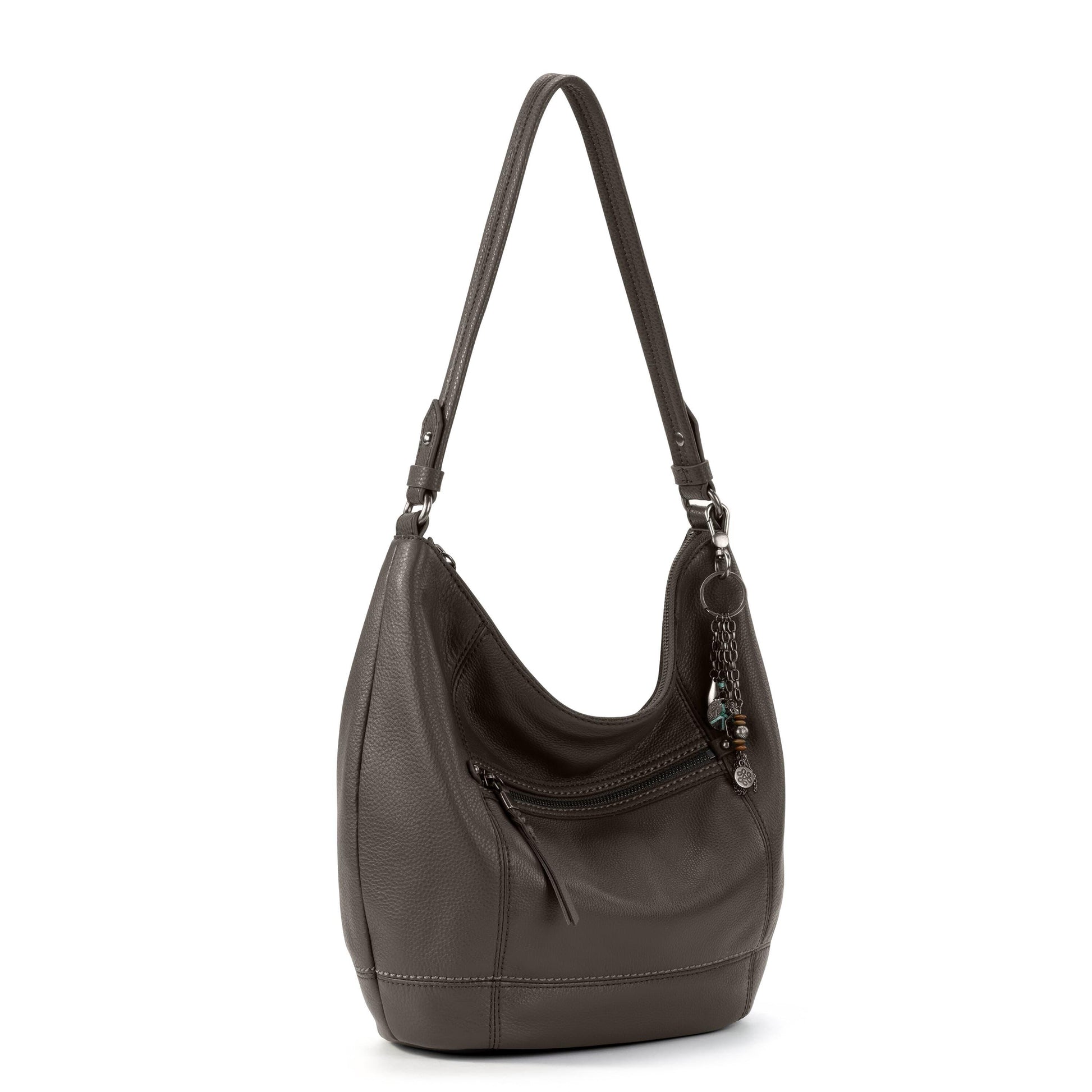 The Sak Sequoia Hobo Leather - |Slate|