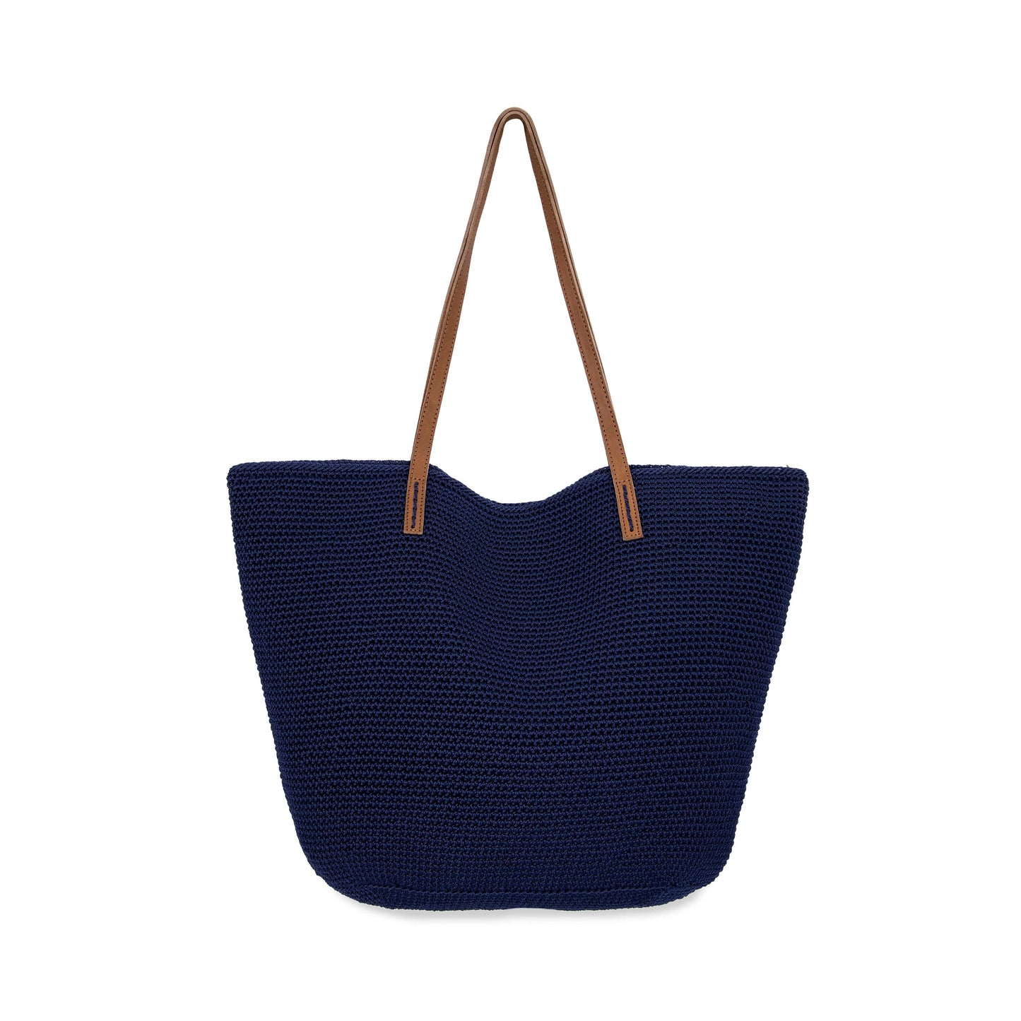 The Sak Faye Large Tote Crochet - Denim