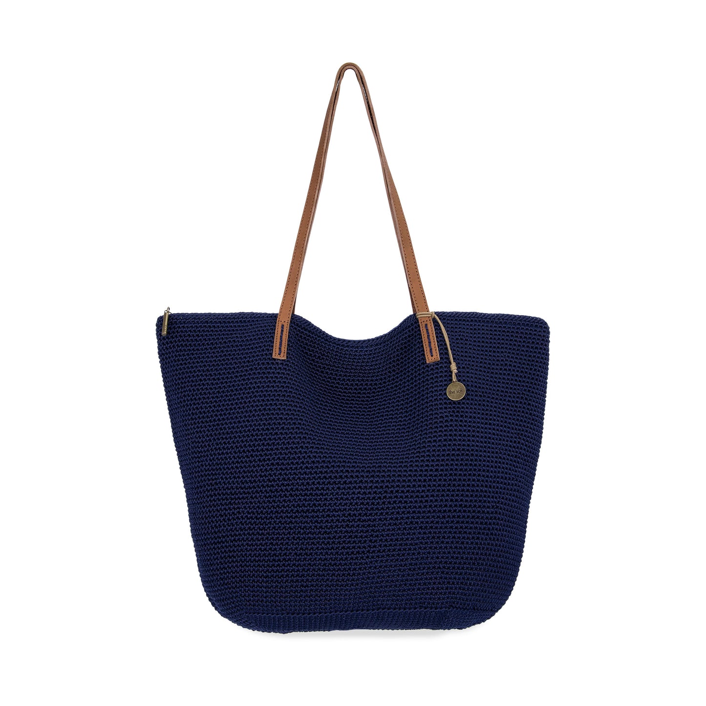 The Sak Faye Large Tote Crochet - Denim