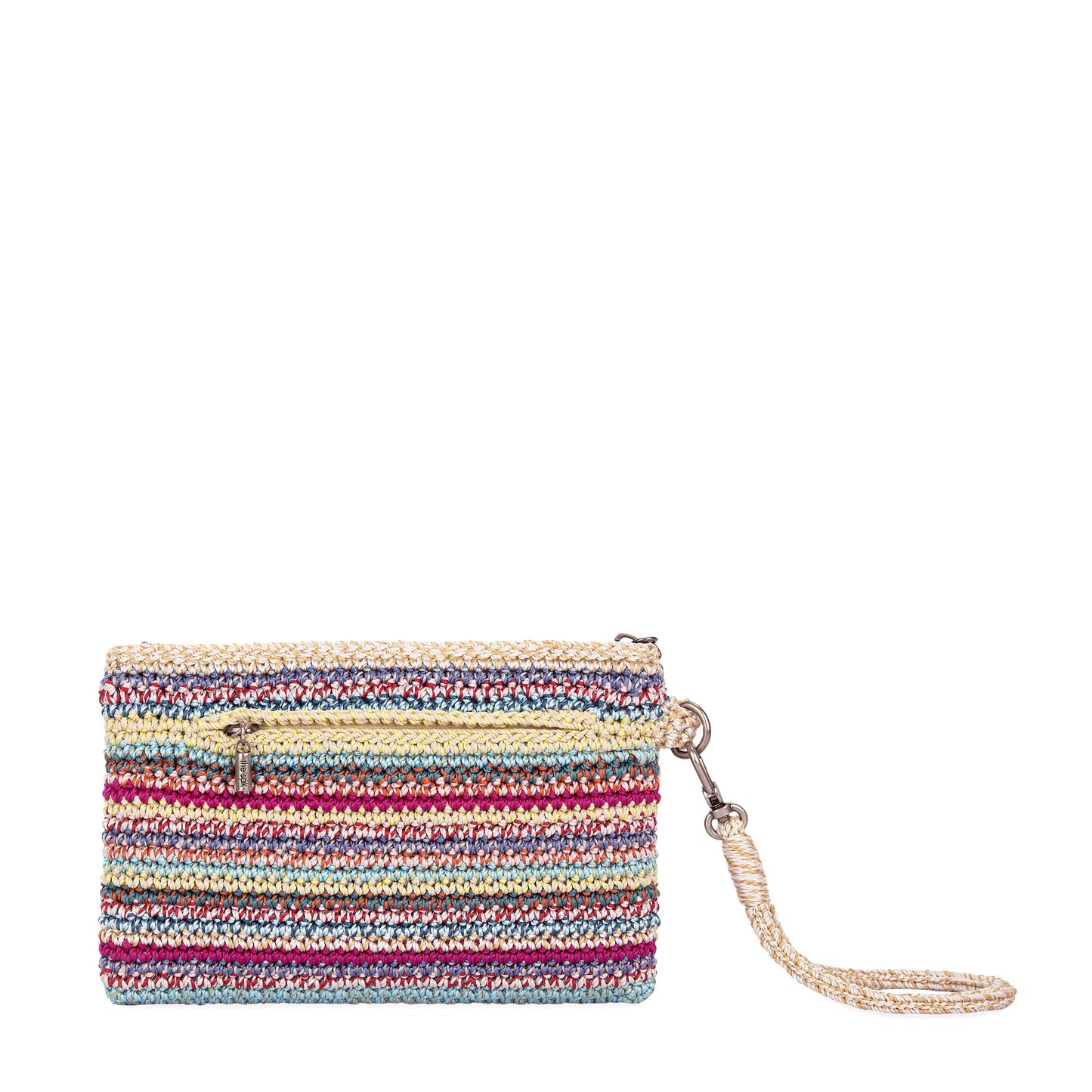 The Sak Vita Wristlet Crochet - |Eden Stripe|