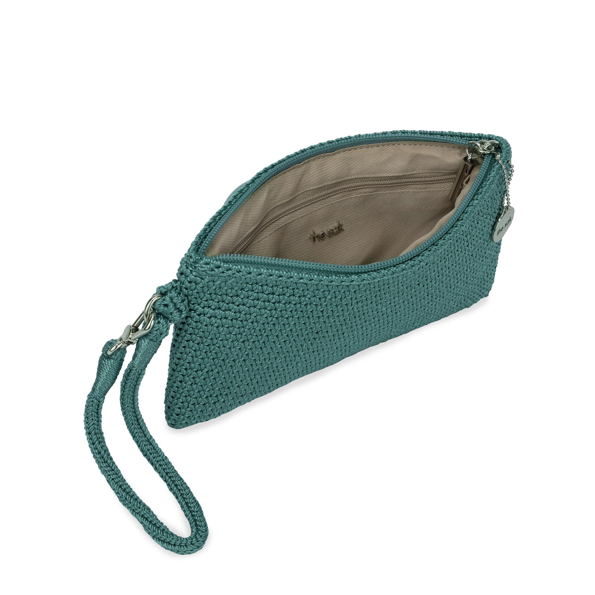 The Sak Vita Wristlet Crochet - |Azure|