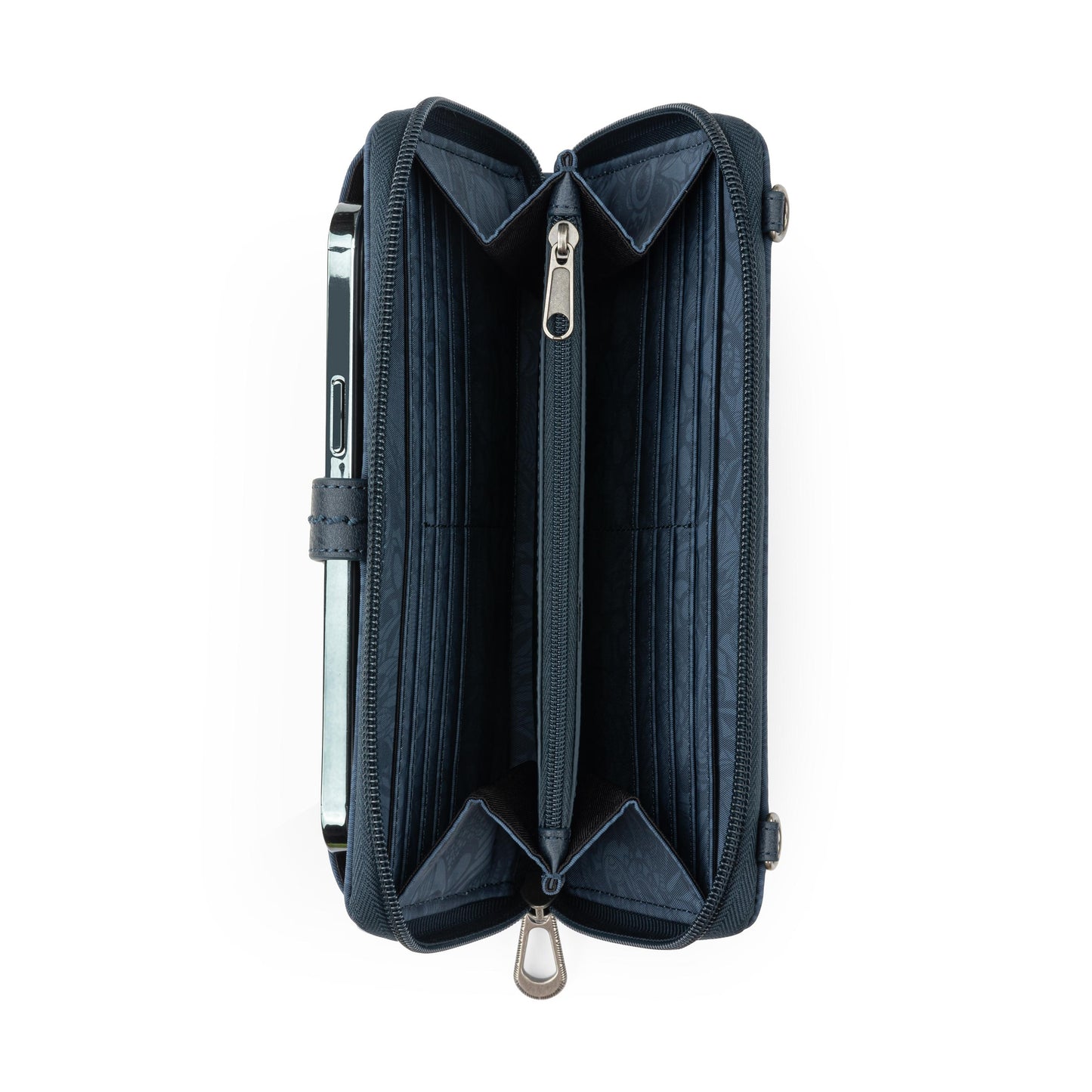 Sakroots Large Smartphone Crossbody EcoTwill - |Indigo Spirit Desert|