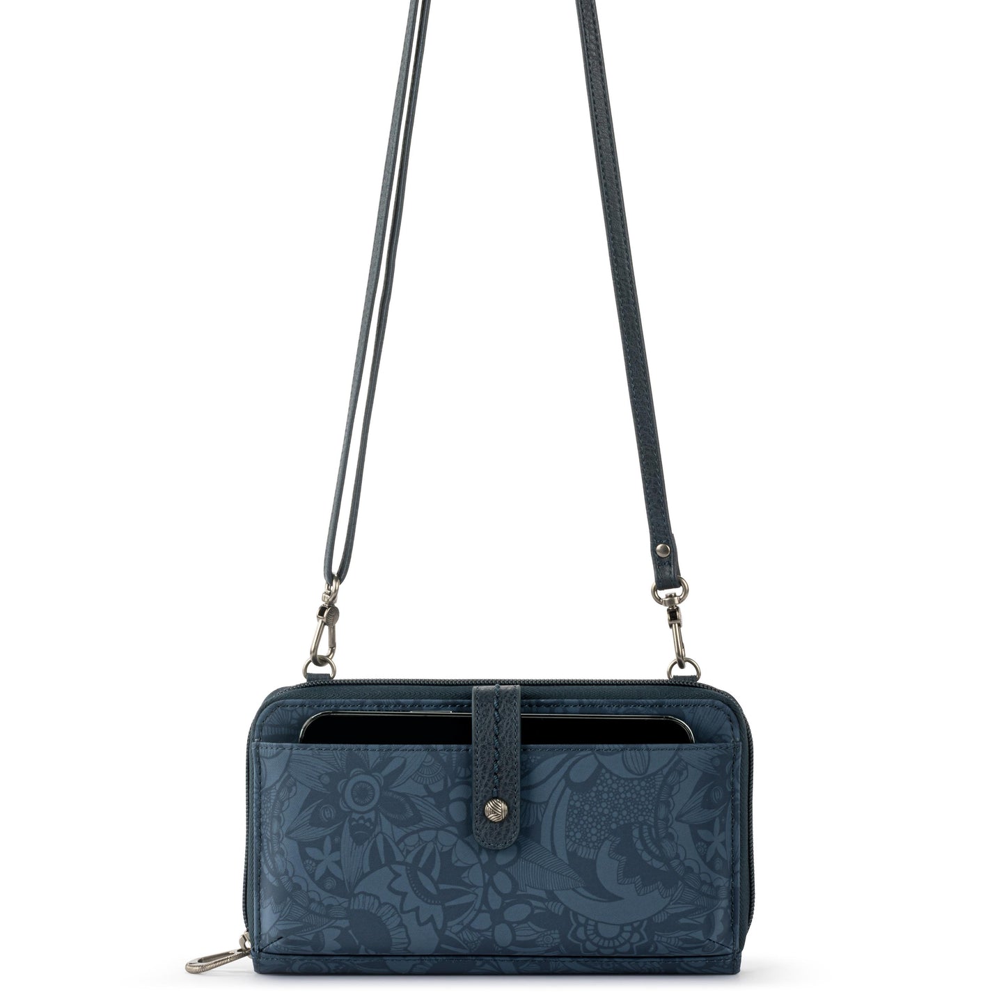 Sakroots Large Smartphone Crossbody EcoTwill - |Indigo Spirit Desert|