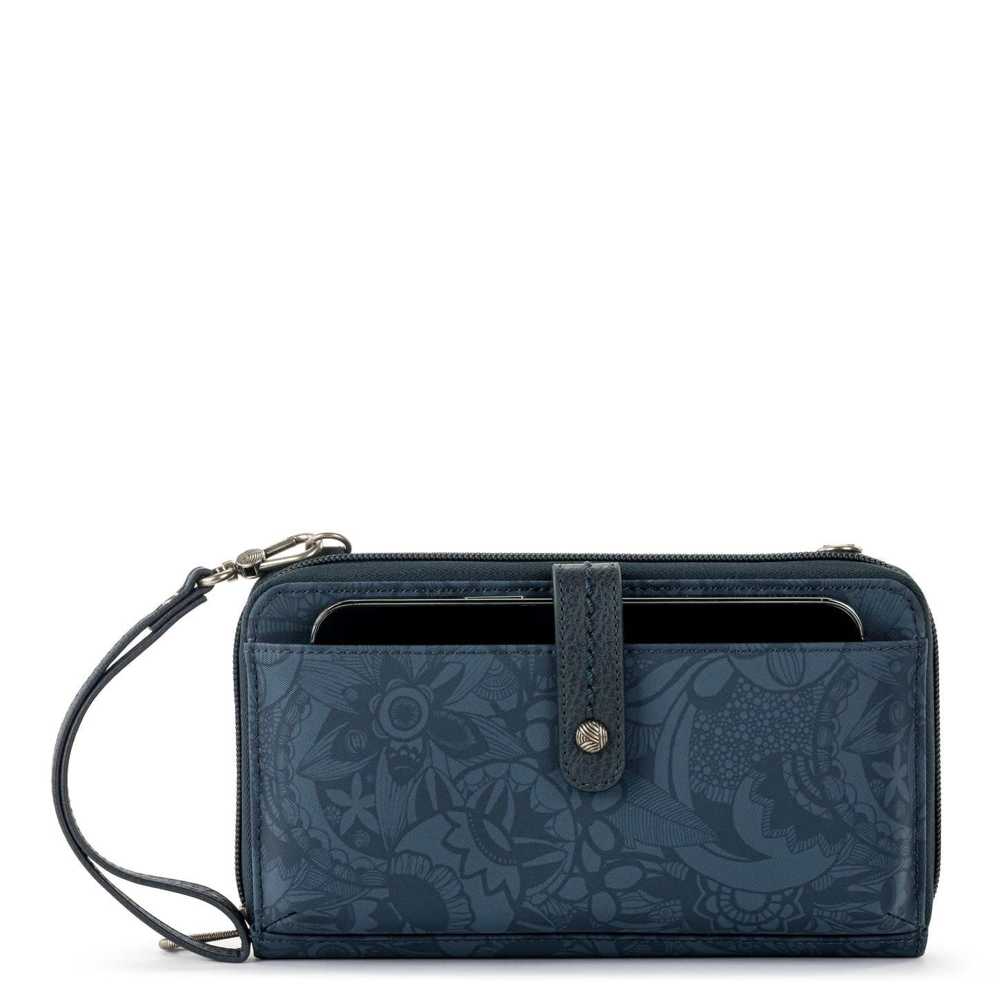 Sakroots Large Smartphone Crossbody EcoTwill - |Indigo Spirit Desert|