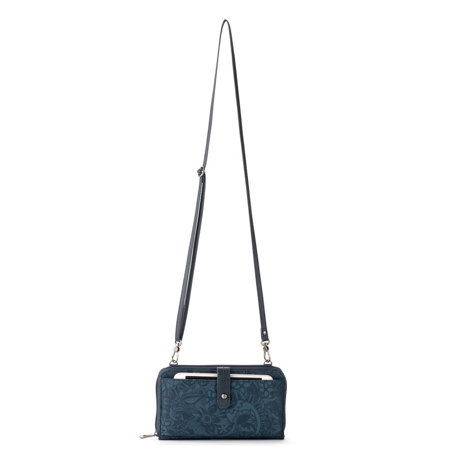 Sakroots Large Smartphone Crossbody EcoTwill - |Indigo Spirit Desert|