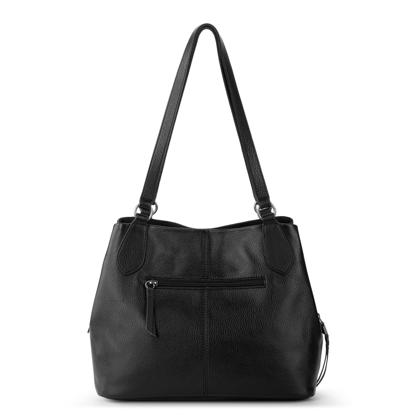 The Sak Melrose Satchel Leather - |Black|