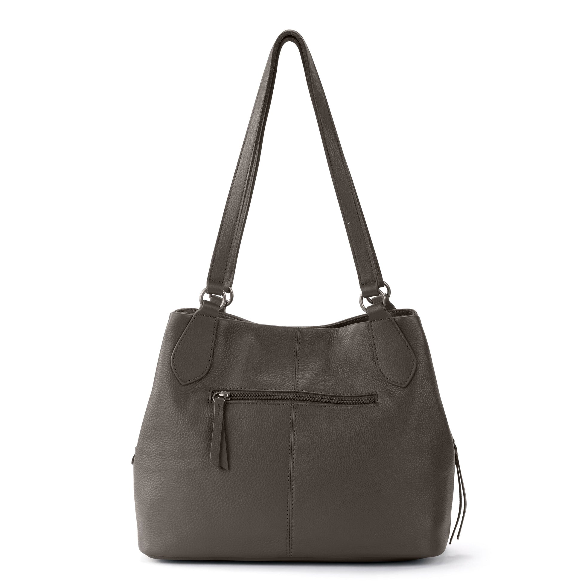 The Sak Melrose Satchel Leather - |Slate|
