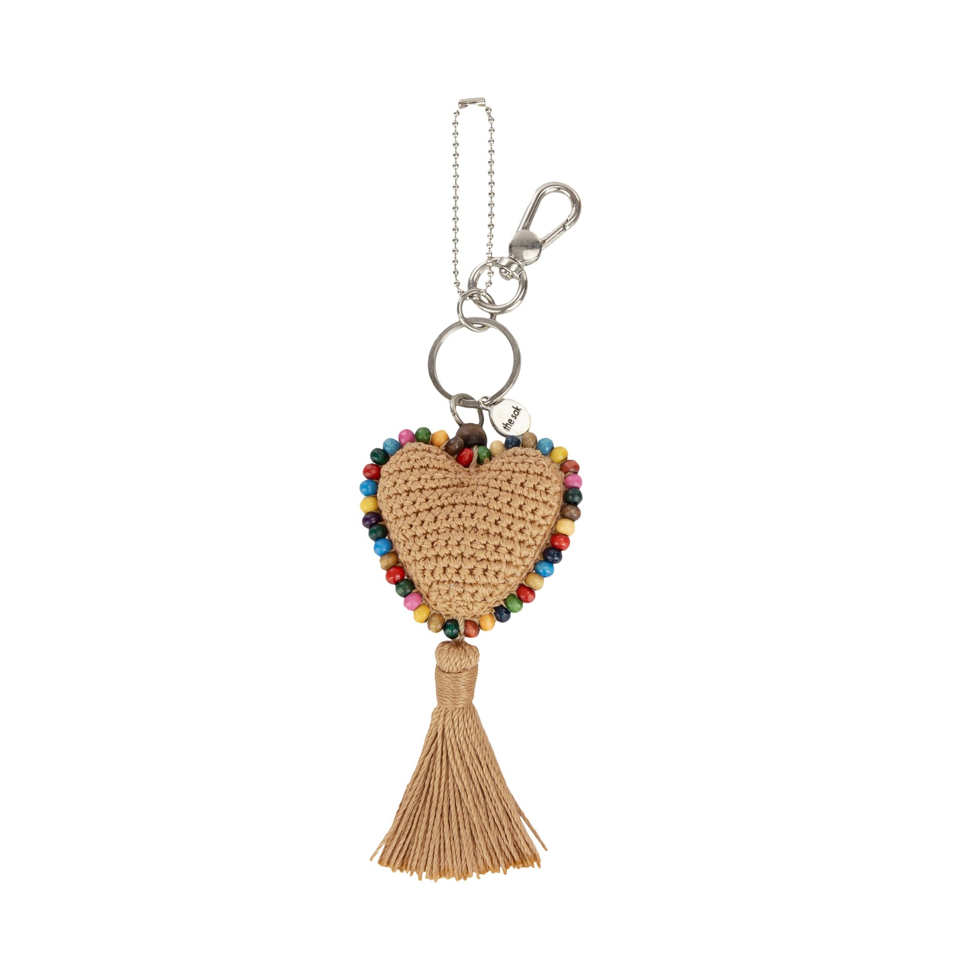 The Sak Yarnicharmz Heart Dangle Crochet - |Bamboo|