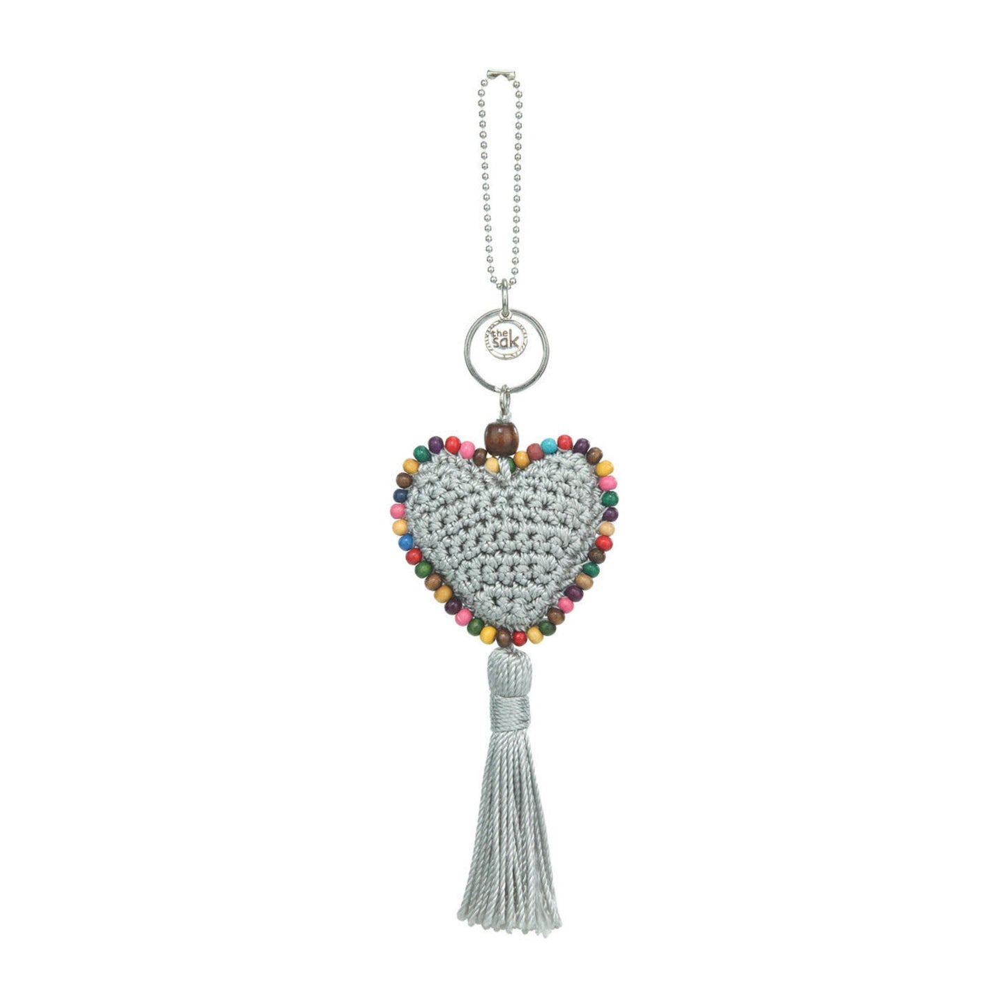 The Sak Yarnicharmz Heart Dangle Crochet - |Cloud|