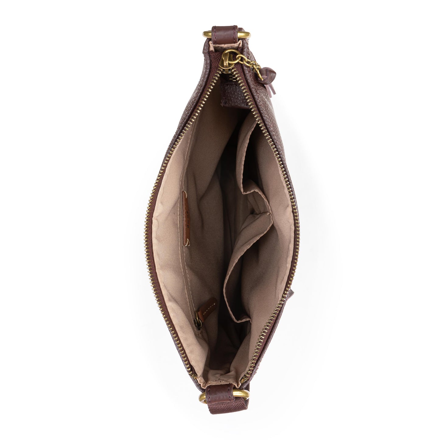 The Sak Iris Crossbody Leather - Mahogany