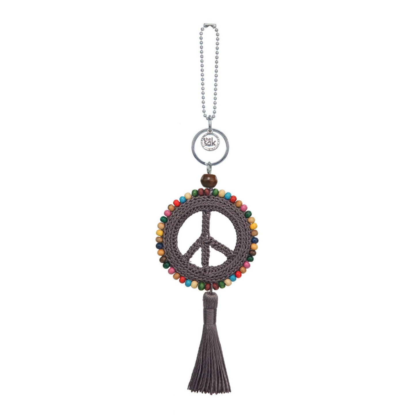 The Sak Yarnicharmz Peace Dangle Crochet - |Mushroom|