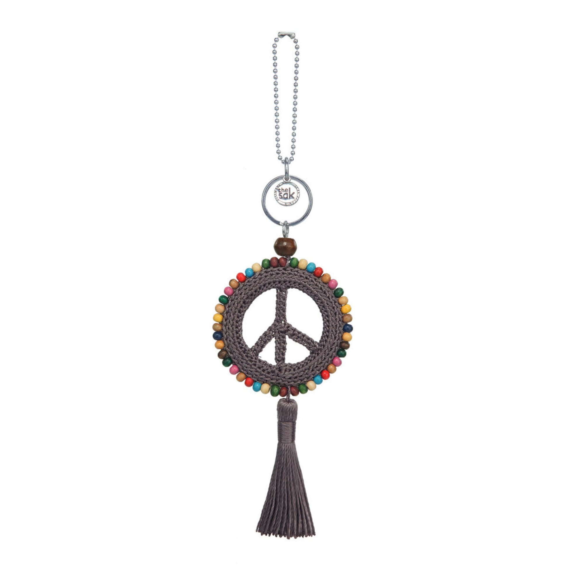 The Sak Yarnicharmz Peace Dangle Crochet - |Mushroom|