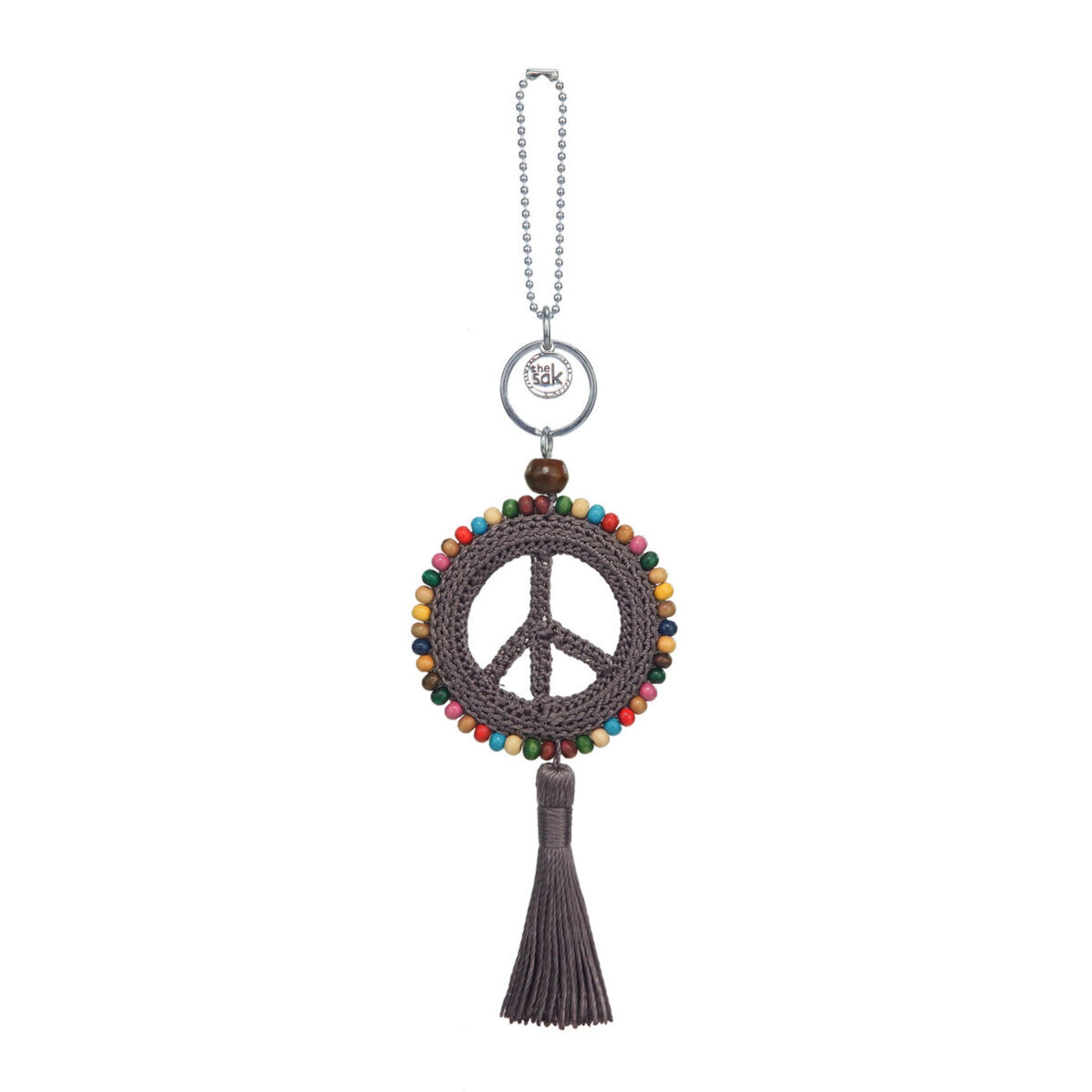 The Sak Yarnicharmz Peace Dangle Crochet - |Mushroom|