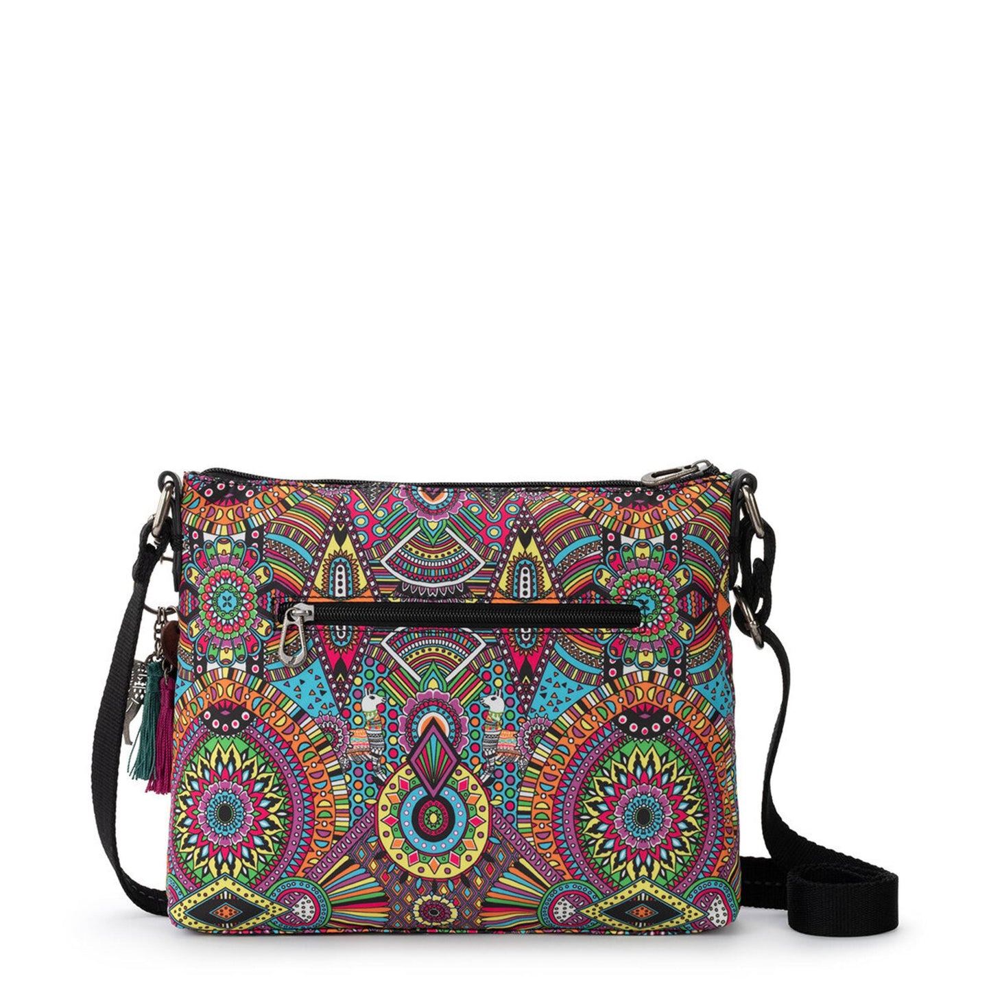 Sakroots Basic Crossbody EcoTwill - |Rainbow Wanderlust|
