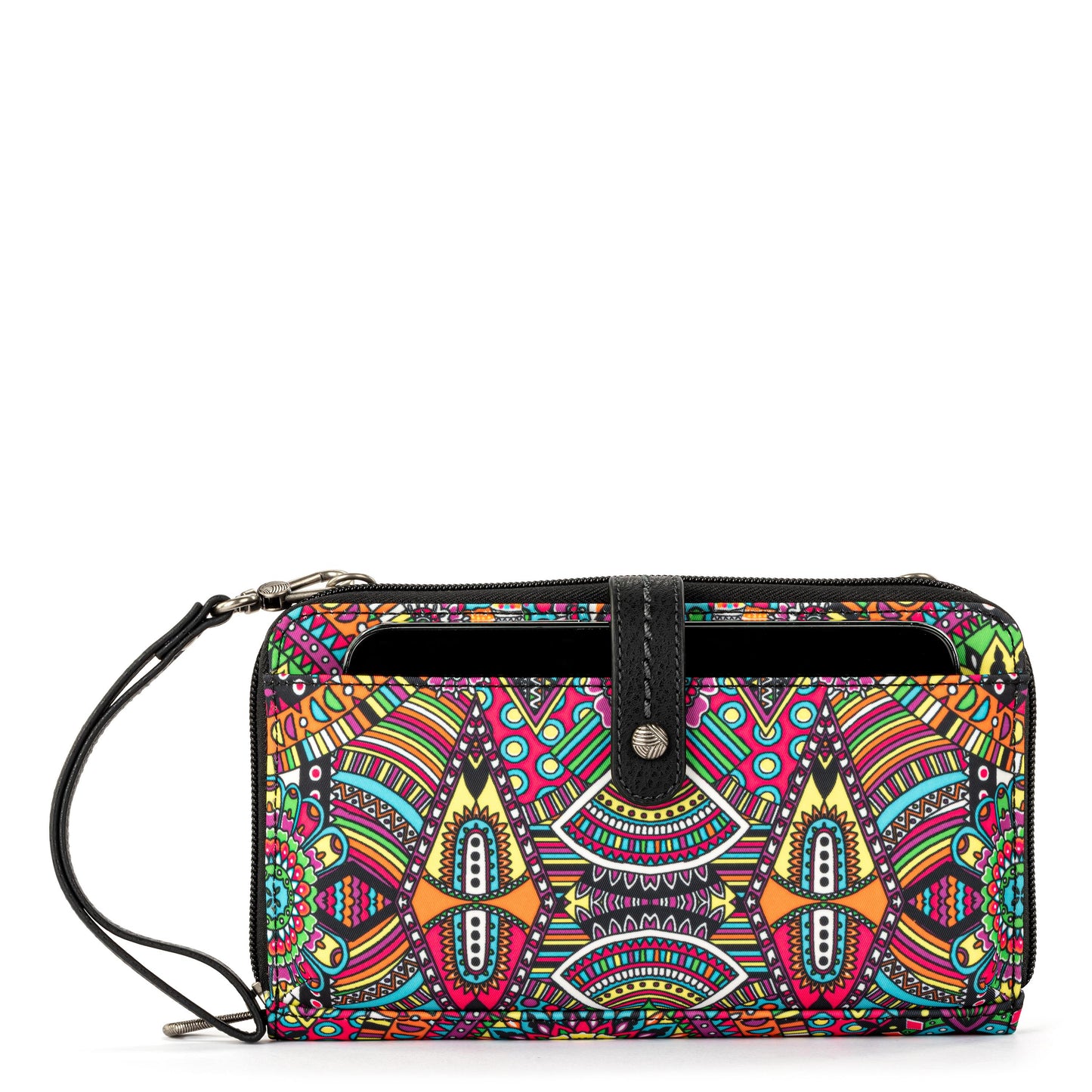 Sakroots Large Smartphone Crossbody EcoTwill - |Rainbow Wanderlust|