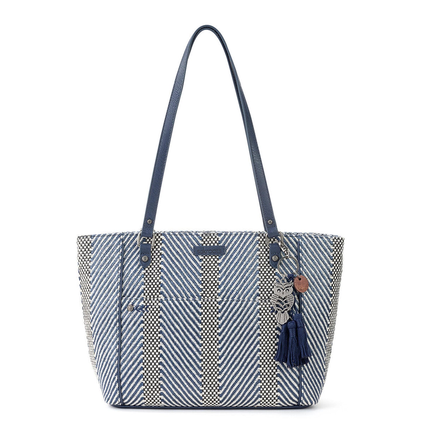 Sakroots Metro Tote Canvas - |Navy Spirit Desert Woven|
