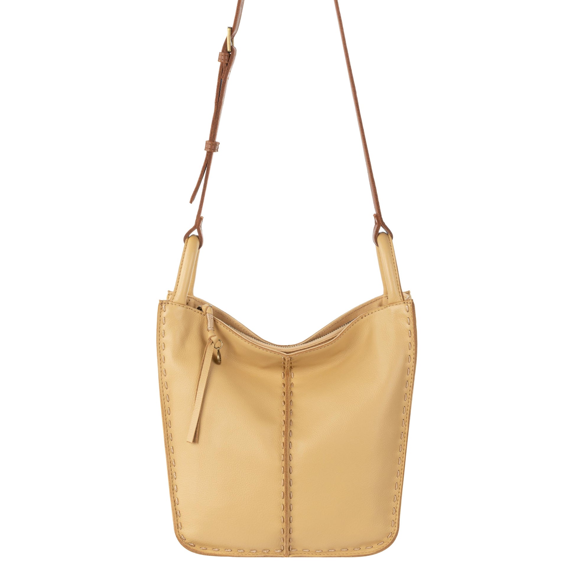 The Sak Los Feliz Slouchy Crossbody Leather - |Buttercup|