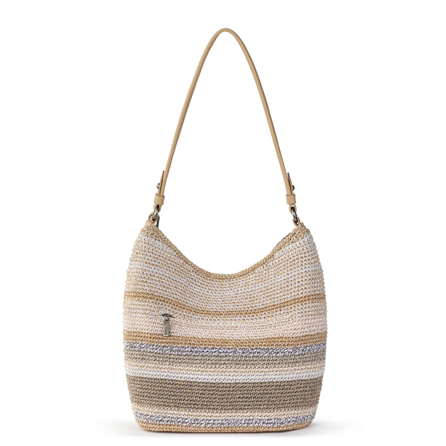 The Sak Sequoia Hobo Crochet - |Sand Stripe|