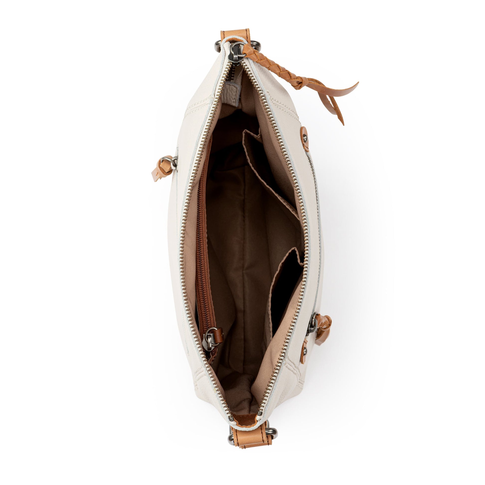 The Sak Ashland Crossbody Leather - |Stone|