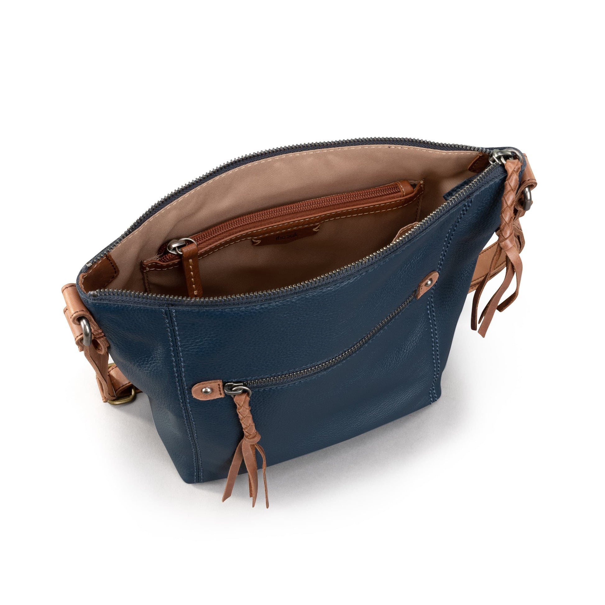 The Sak Ashland Crossbody Leather - |Indigo|
