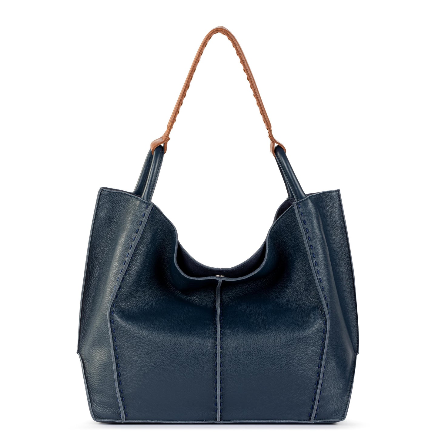 The Sak Los Feliz Slouchy Large Tote Leather - |Indigo|