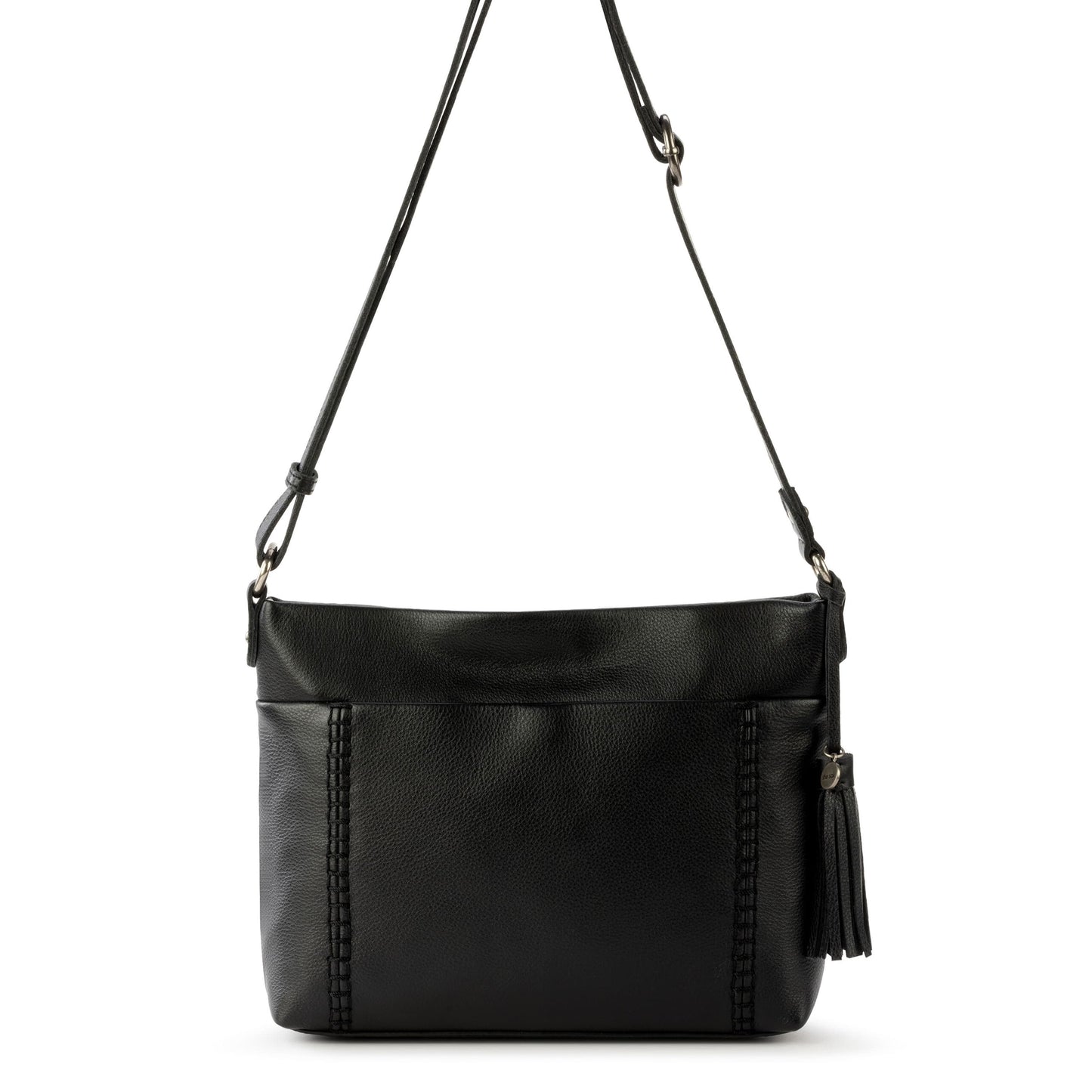 The Sak Melrose Crossbody Leather - |Black|