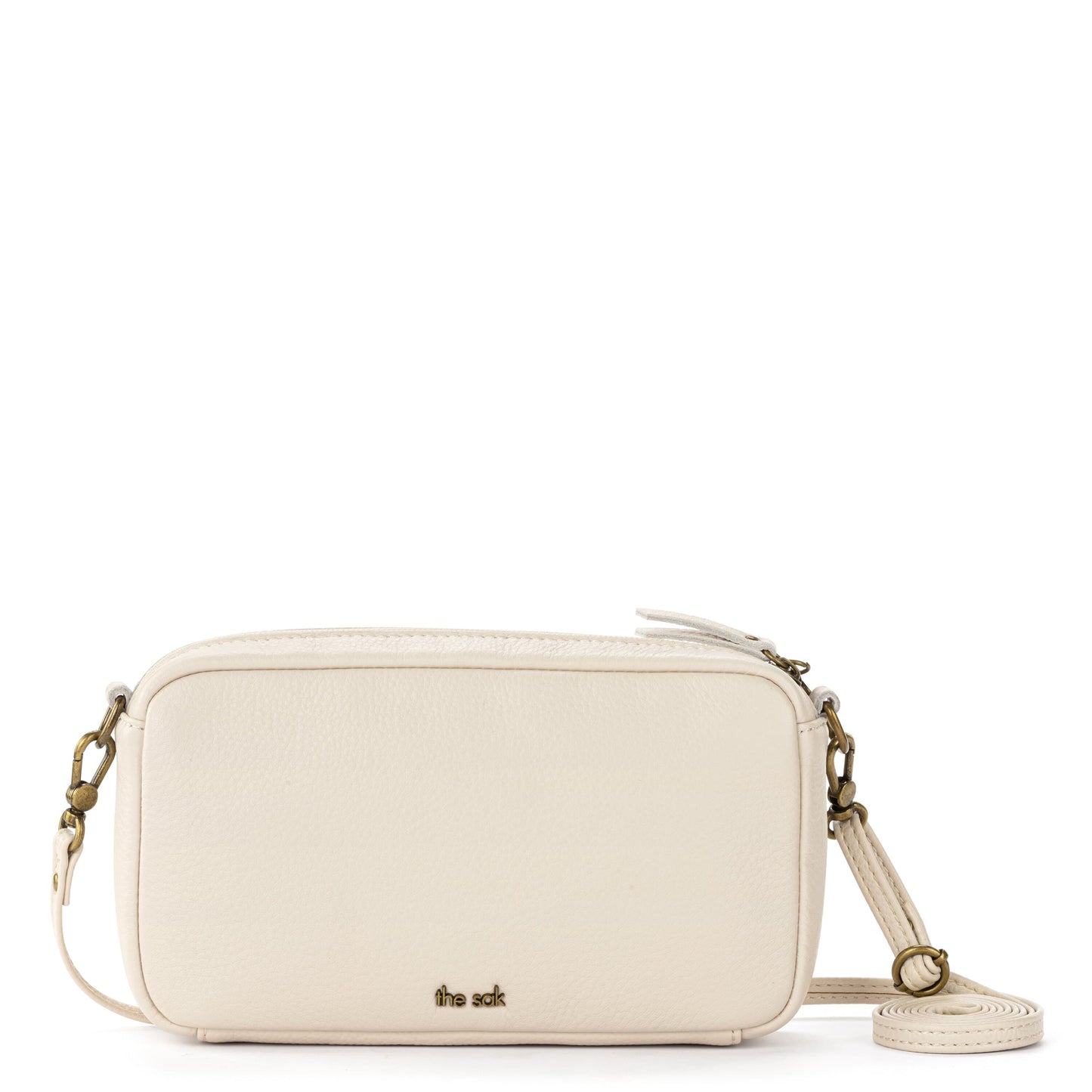 The Sak Cora Smartphone Crossbody Leather - |Stone|