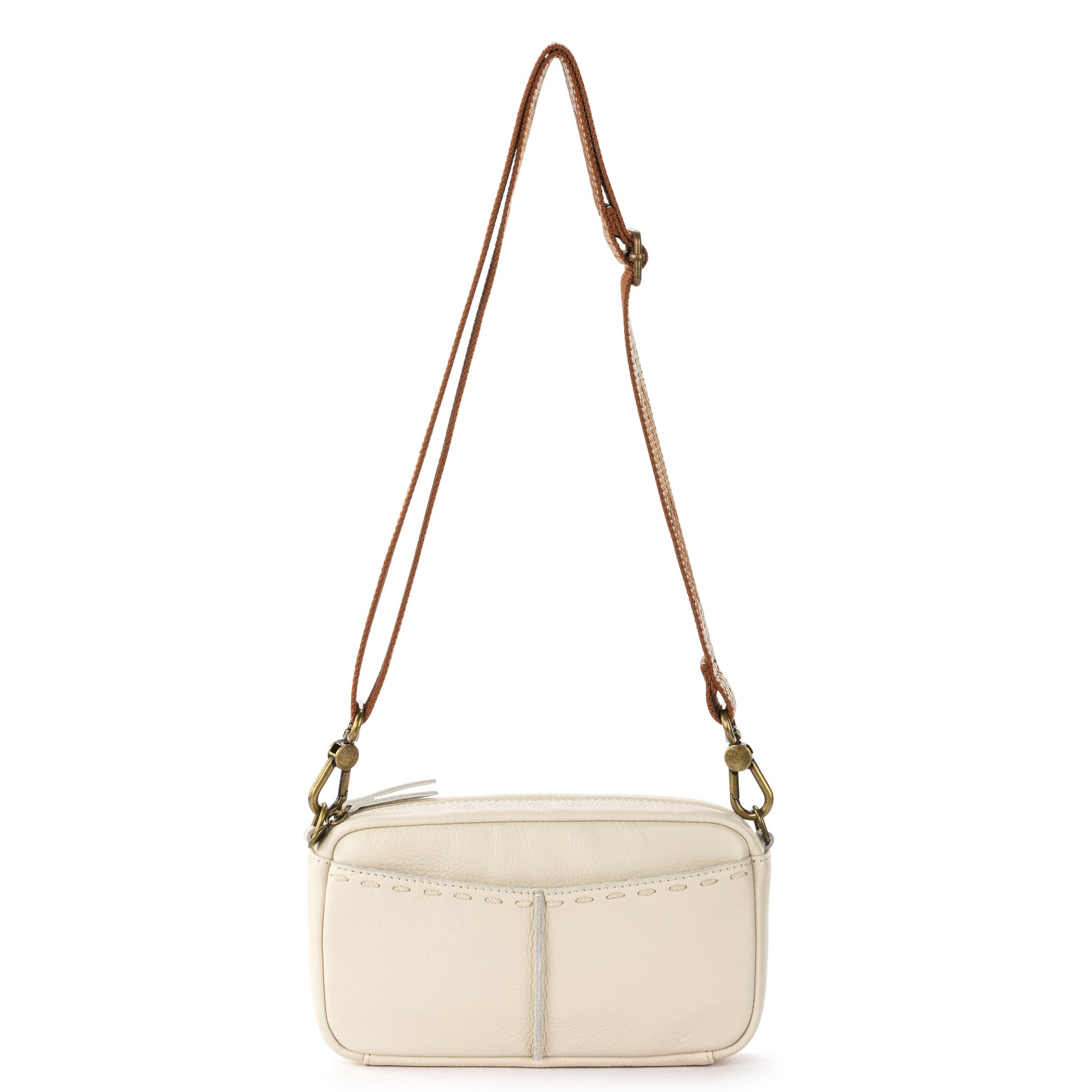 The Sak Cora Smartphone Crossbody Leather - |Stone|