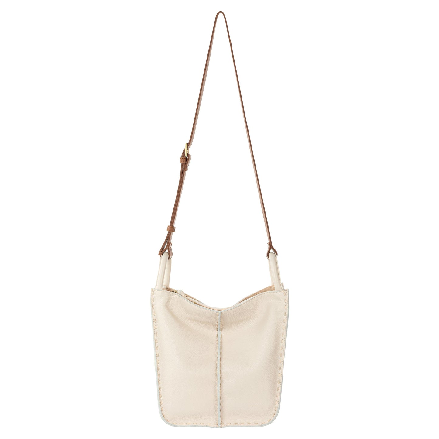 The Sak Los Feliz Slouchy Crossbody Leather - |Stone|