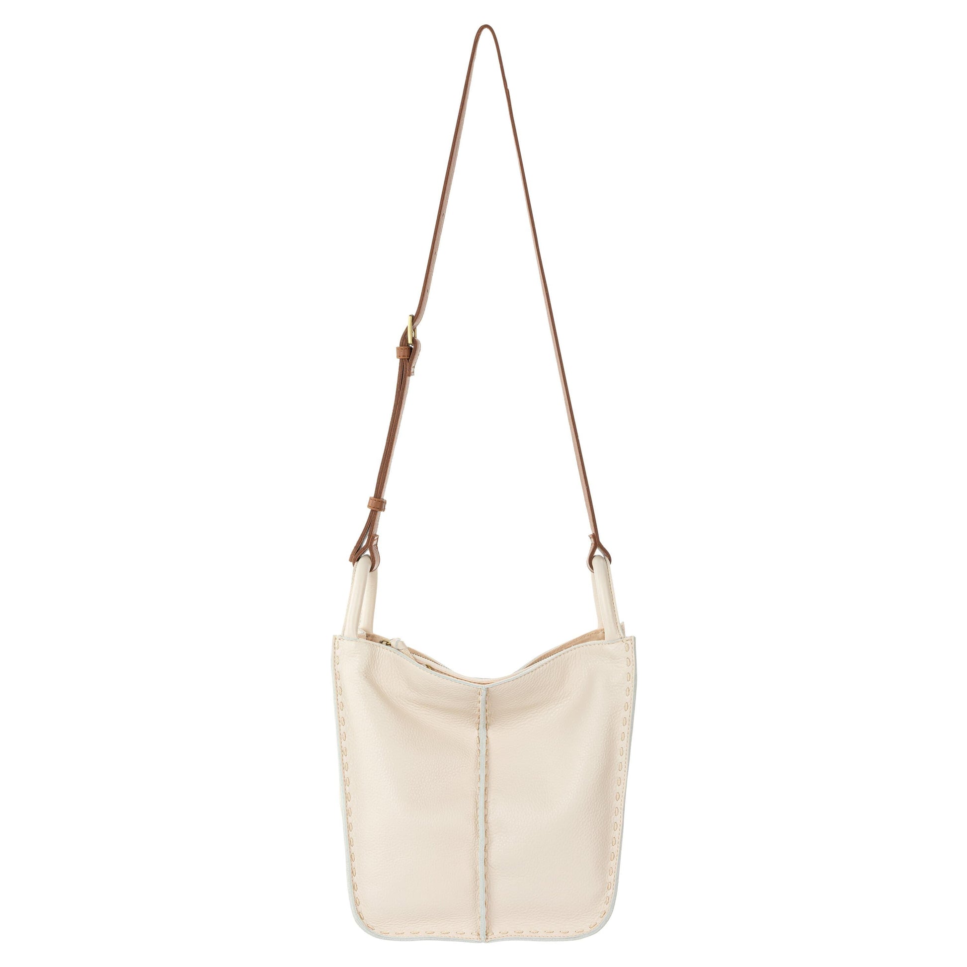 The Sak Los Feliz Slouchy Crossbody Leather - |Stone|