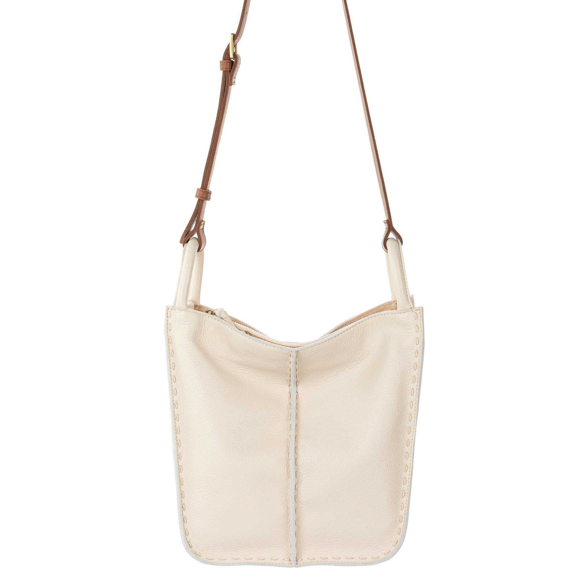 The Sak Los Feliz Slouchy Crossbody Leather - |Stone|