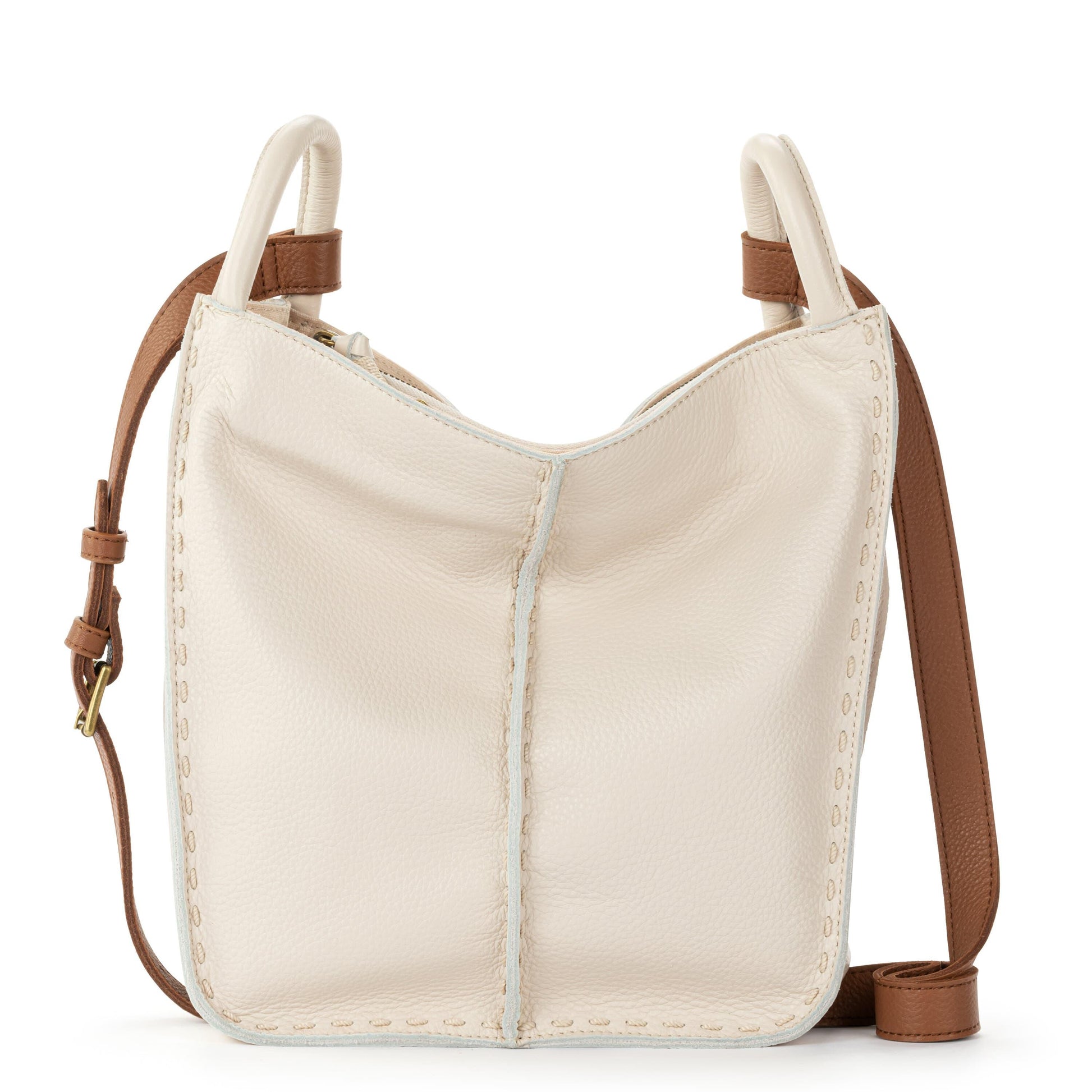 The Sak Los Feliz Slouchy Crossbody Leather - |Stone|