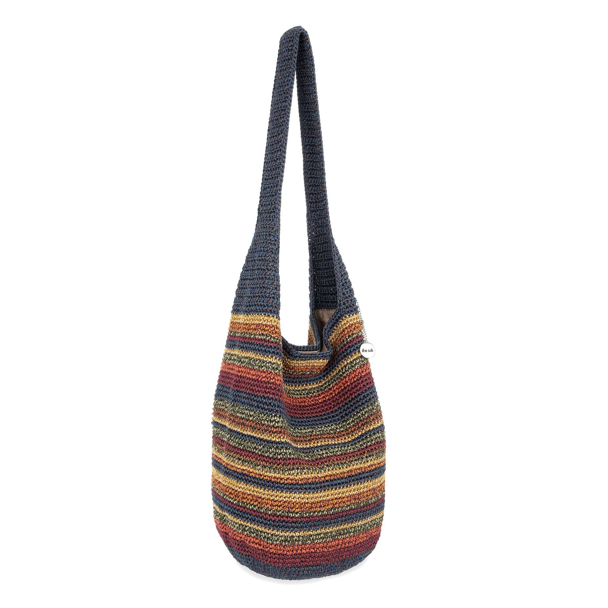 The Sak 120 Hobo Crochet - |Woodland Stripe|
