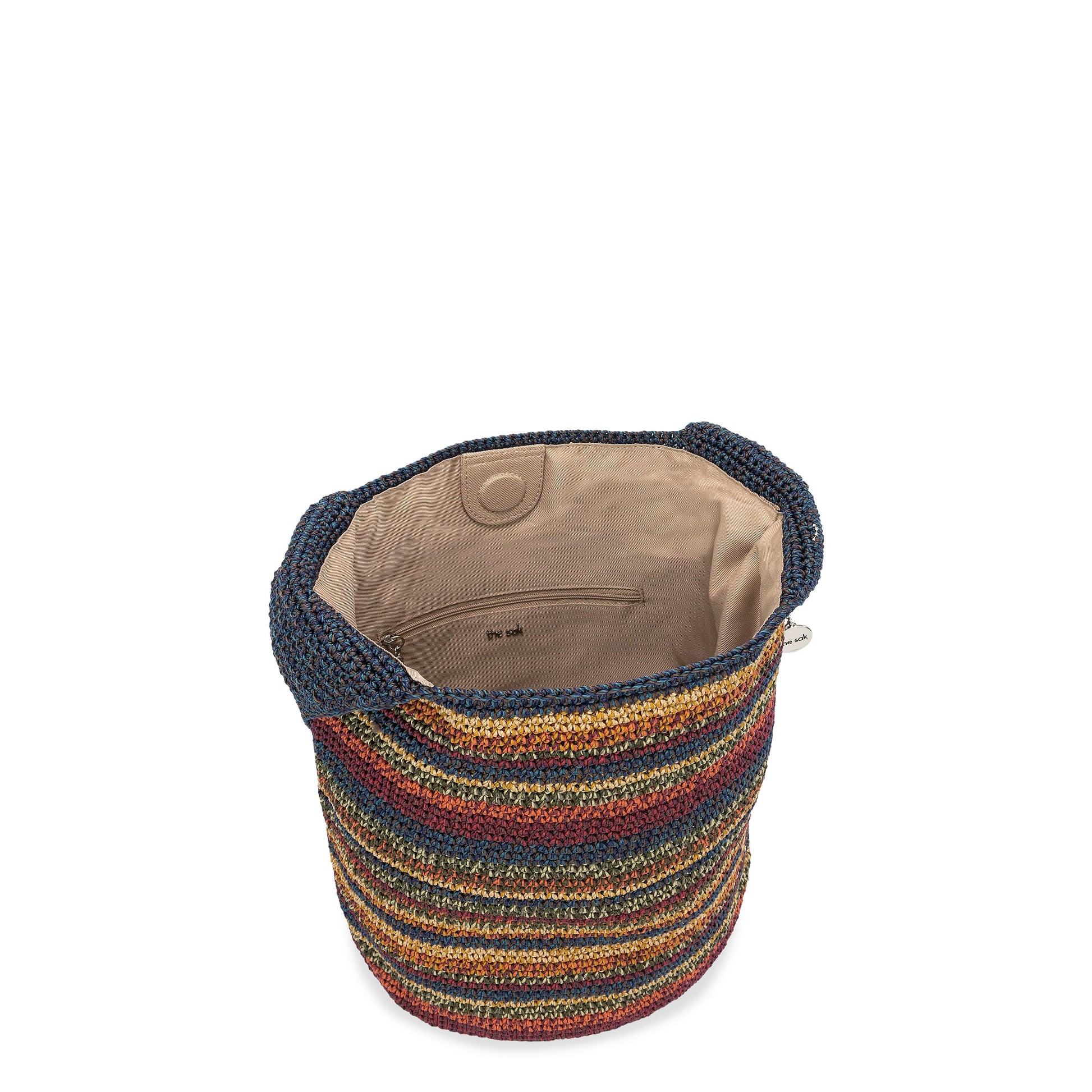 The Sak 120 Hobo Crochet - |Woodland Stripe|