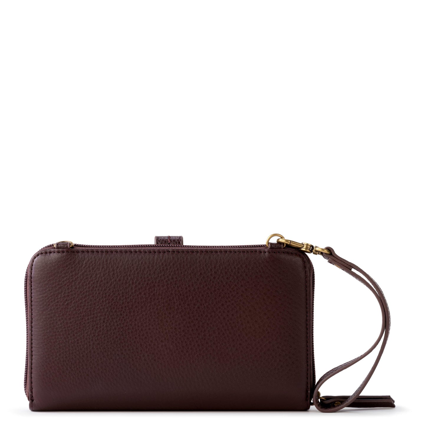 The Sak Iris Large Smartphone Crossbody Leather - |Mahogany|