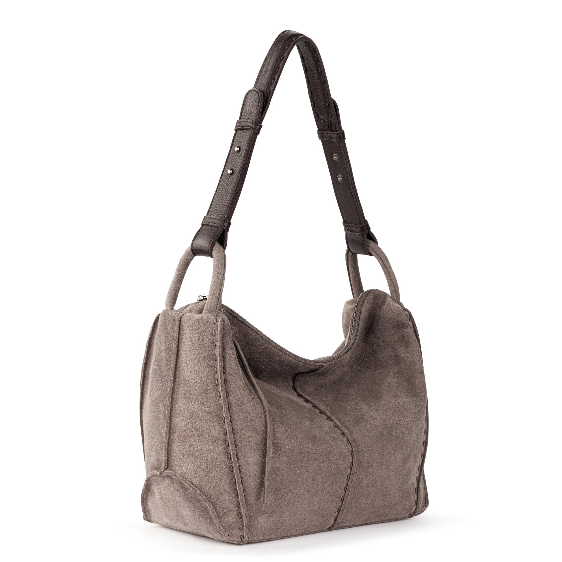 The Sak Los Feliz Slouchy Hobo Leather - |Mushroom Suede|